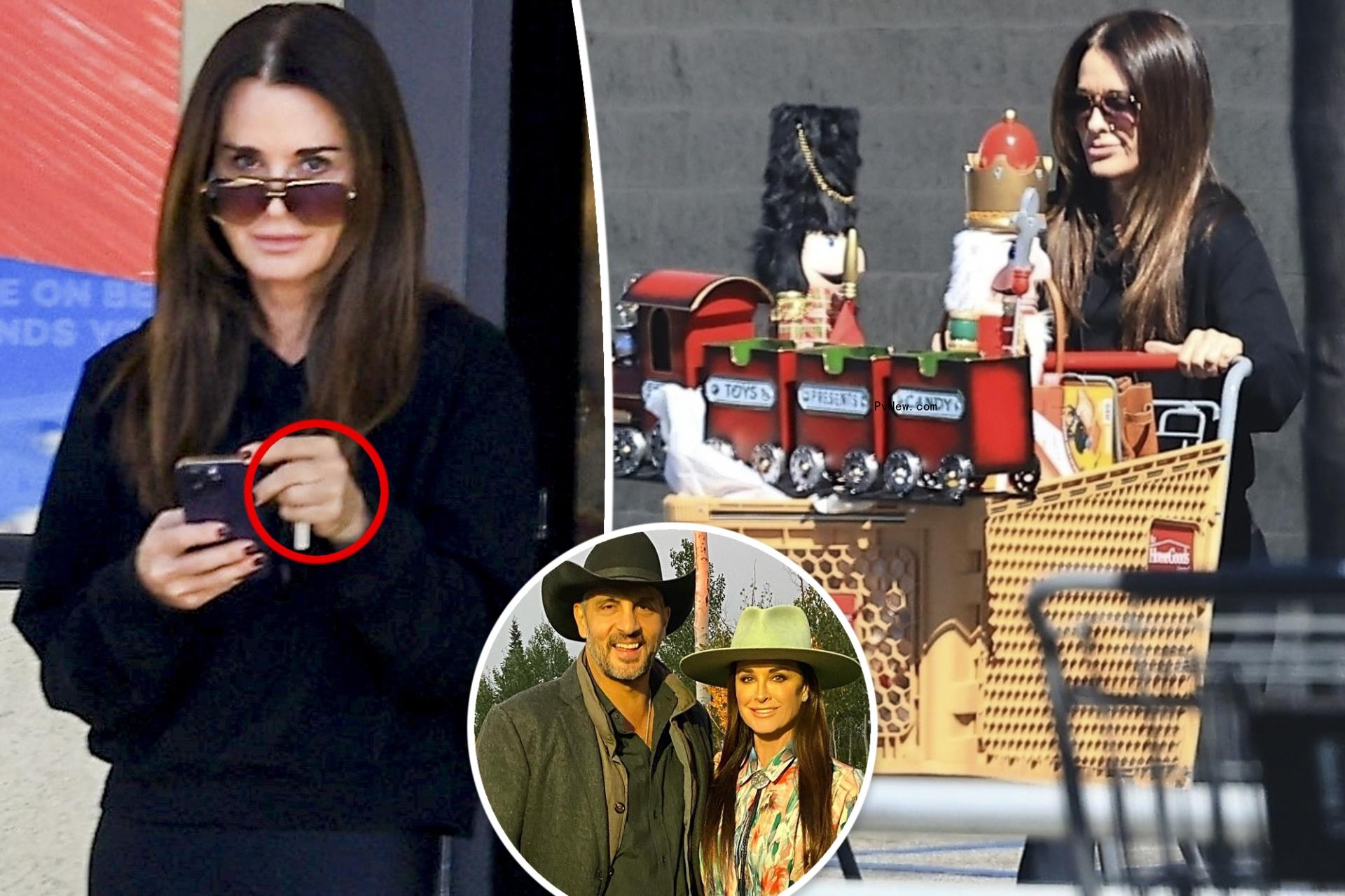 Kyle Richards goes shopping without wedding ring after Mauricio Umansky co<i></i>nfirms separation