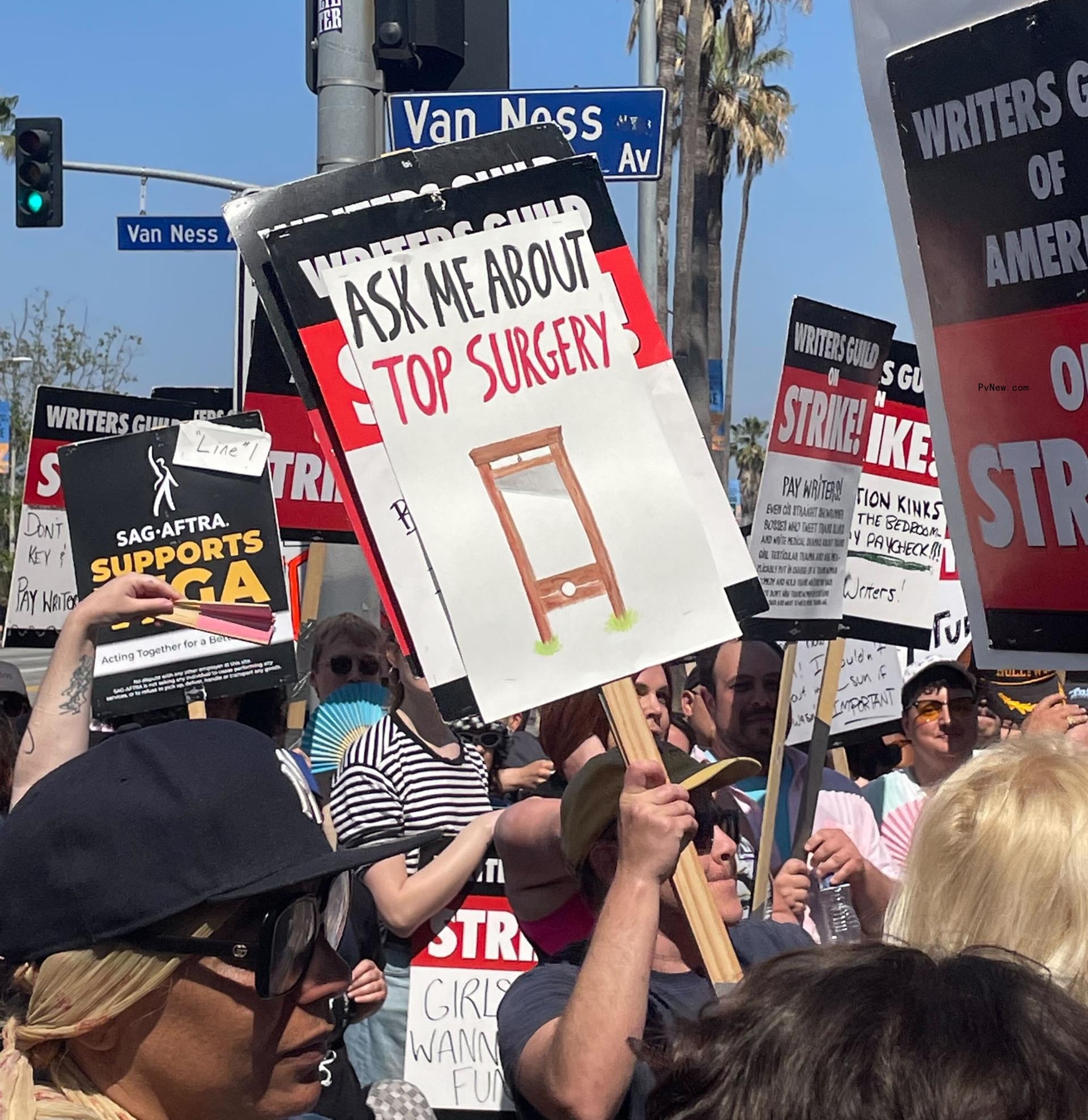 ‘Trans Takeover’ Picket Outside Netflix Puts Spotlight on Community’s Struggles in Hollywood: ‘We Have the Right to Tell Our Own Stories’