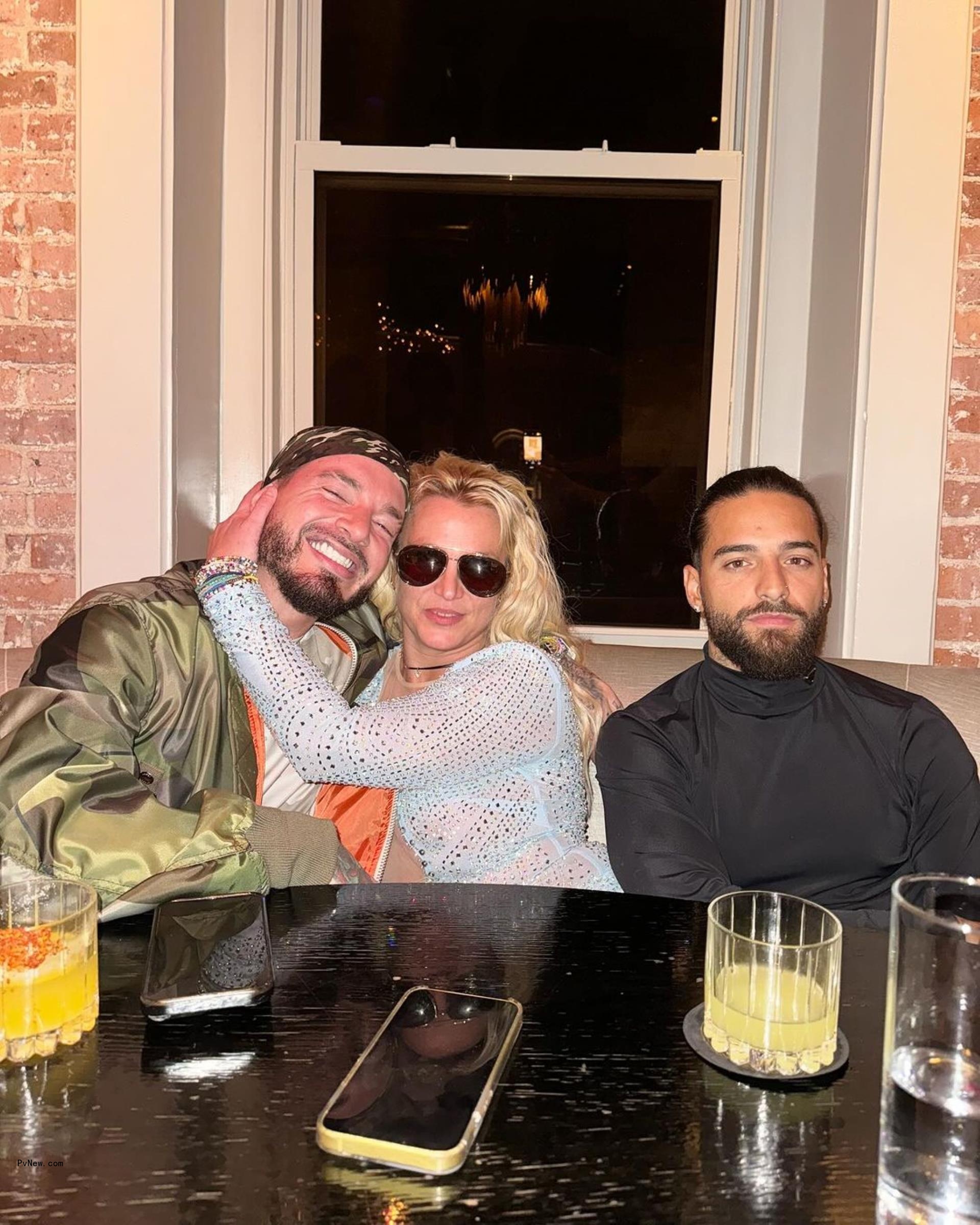 J Balvin, Britney Spears and Maluma