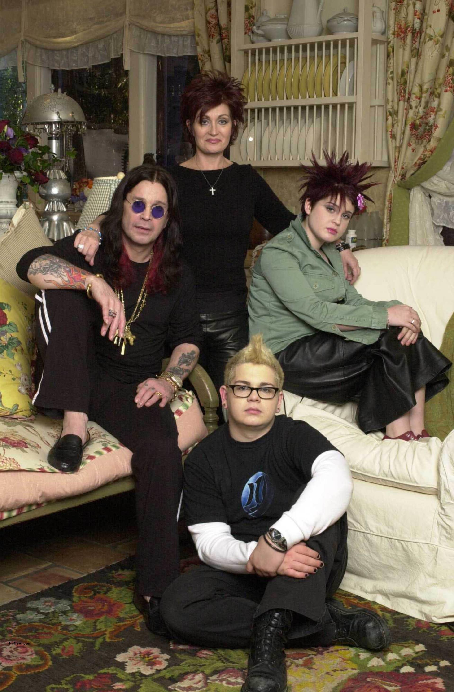 Sharon Osbourne, Kelly Osbourne, Jack Osbourne and Ozzy Osbourne