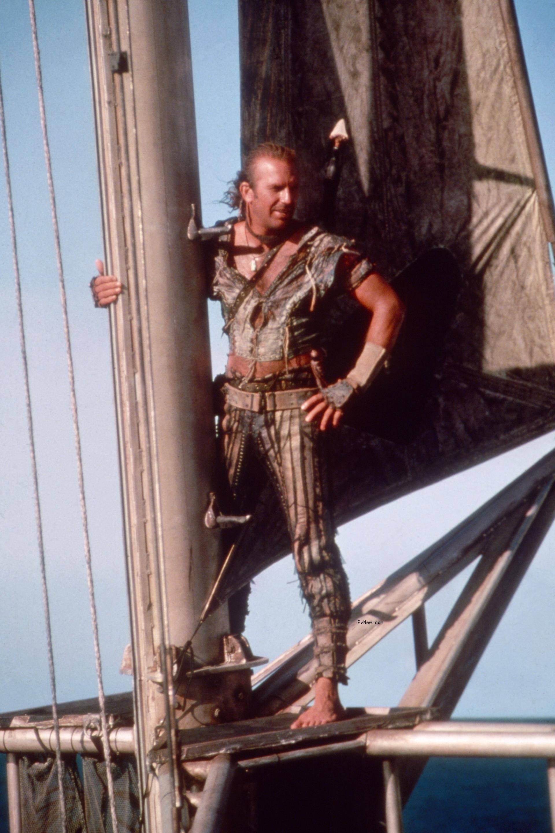 Kevin Costner in a scene 