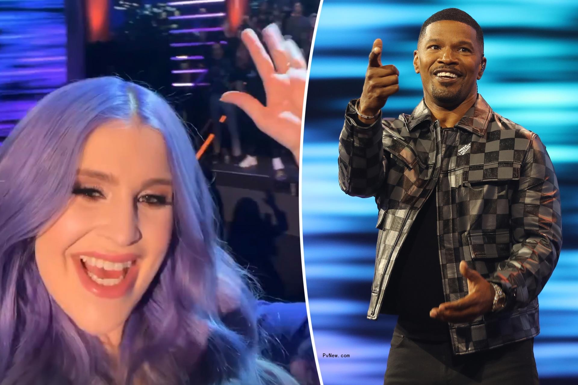 Kelly Osbourne appears on ‘Beat Shazam’ set amid ailing Jamie Foxx’s absence