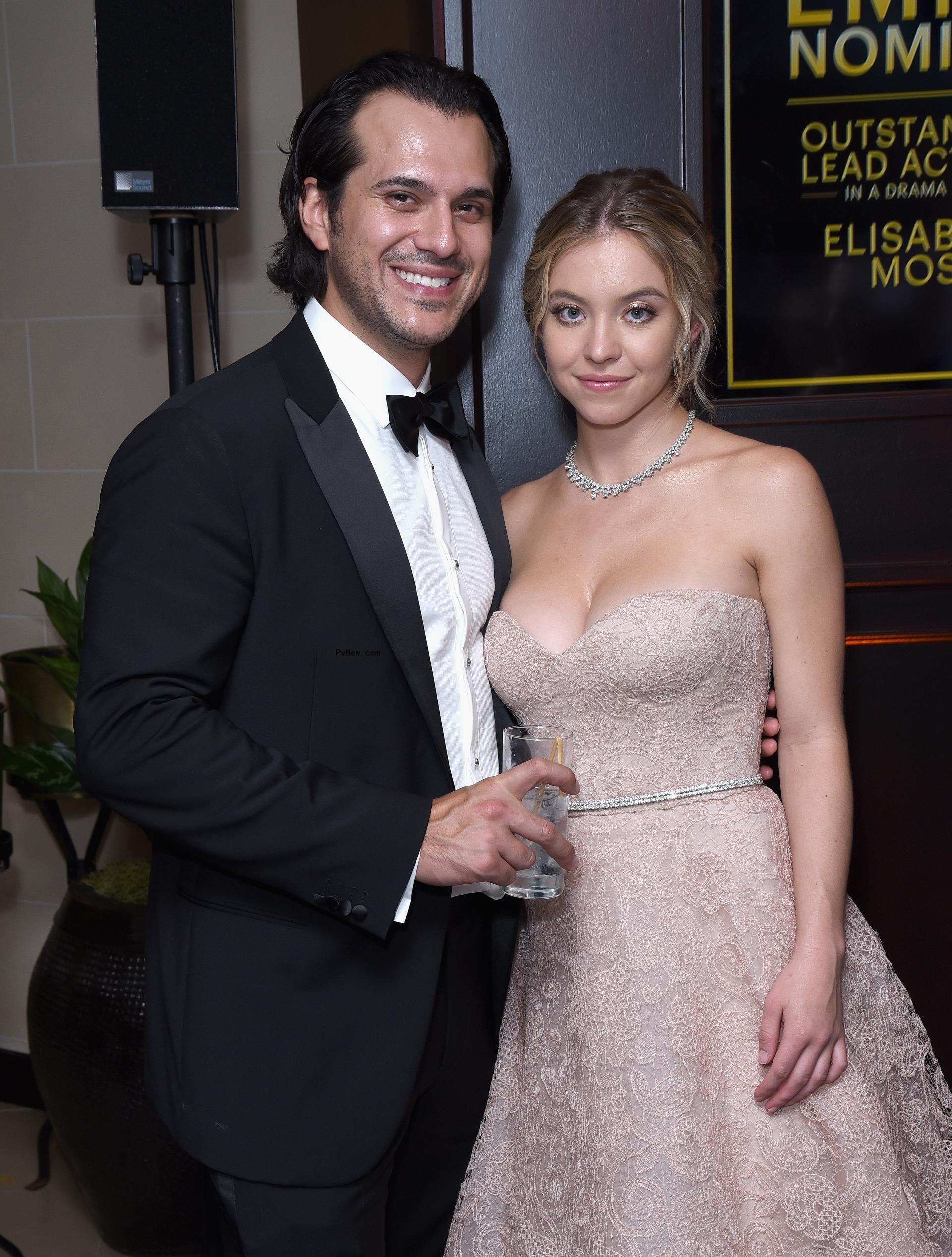 Sydney Sweeney and Jo<i></i>nathan Davino.