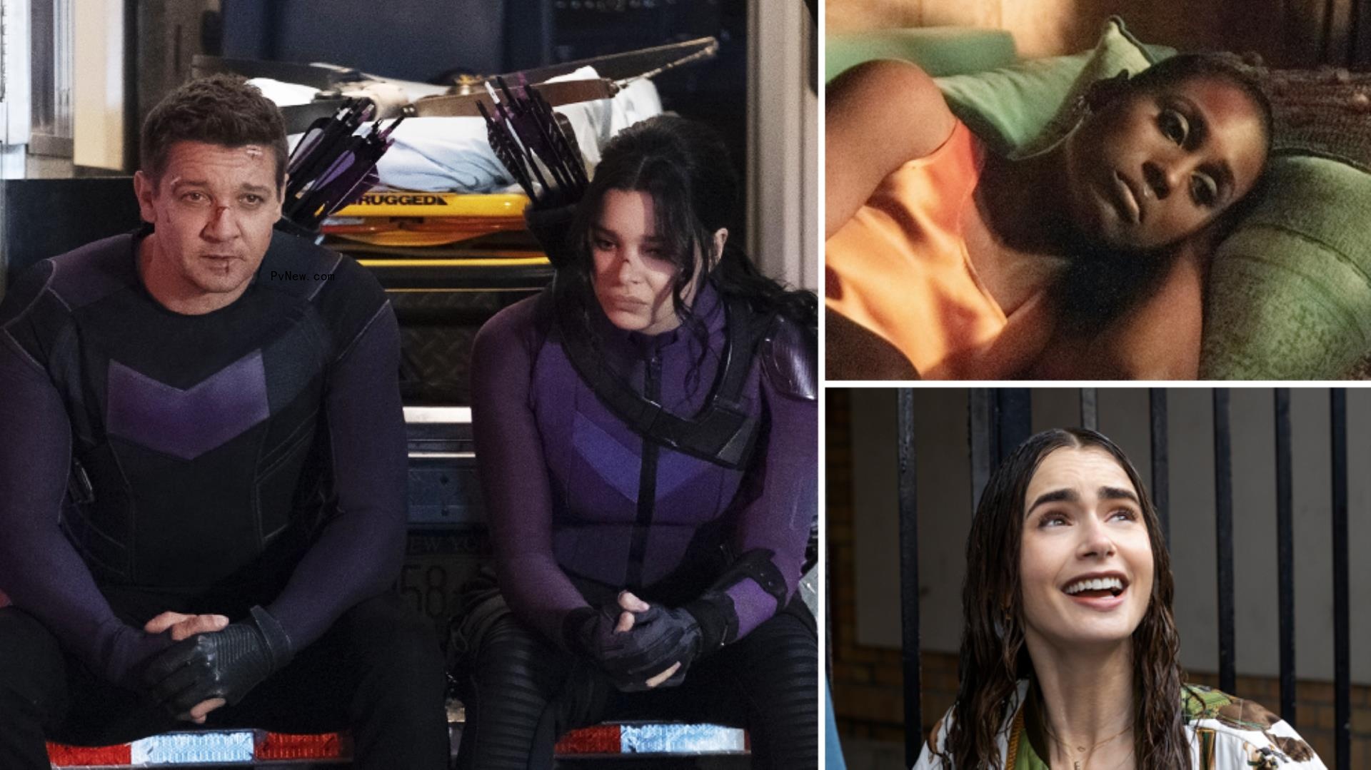 ‘Hawkeye’ Finale Hits the Mark and Viewers Say Bo<i></i>njour to ‘Emily in Paris’ Season 2
