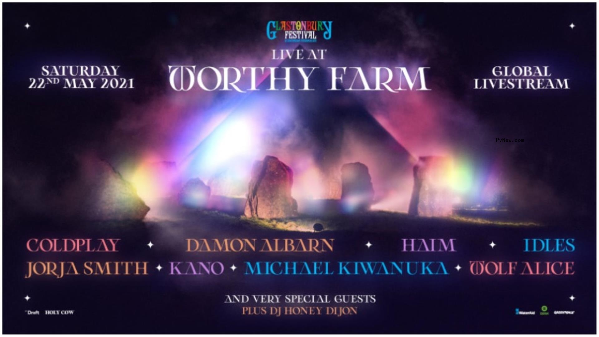 Coldplay, Jorja Smith, Damon Albarn to Headline Glasto<i></i>nbury Livestream in May