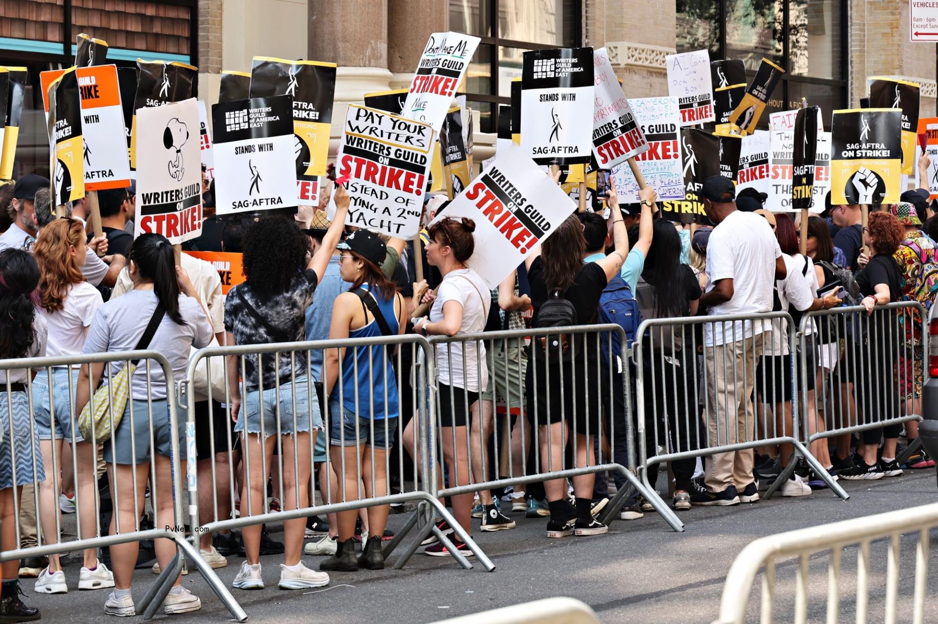 WGA Members Say ‘There’s No Dip in Commitment’ as Strike Hits 100 Days