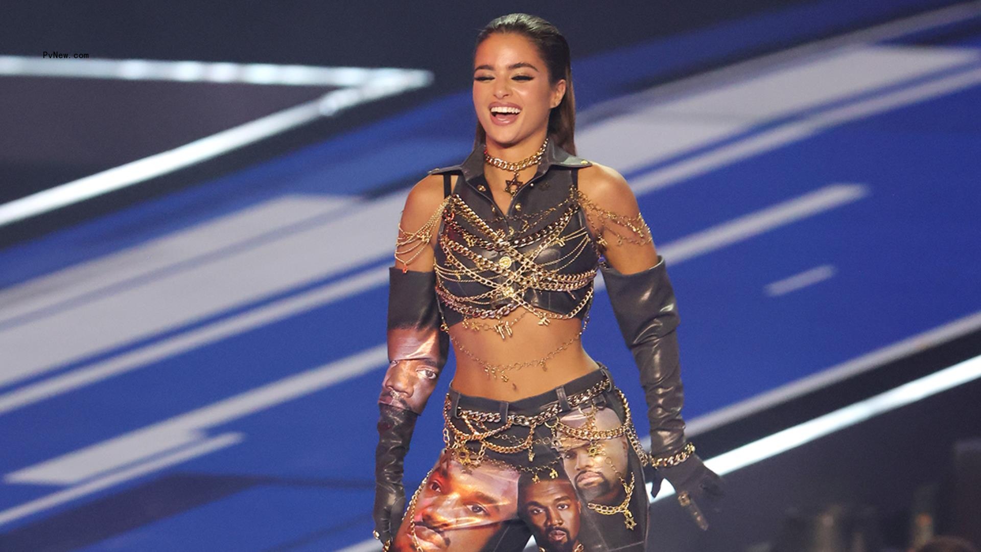 Israeli Pop Star Noa Kirel Gives Kanye West the Finger With Provocative MTV EMAs Outfit