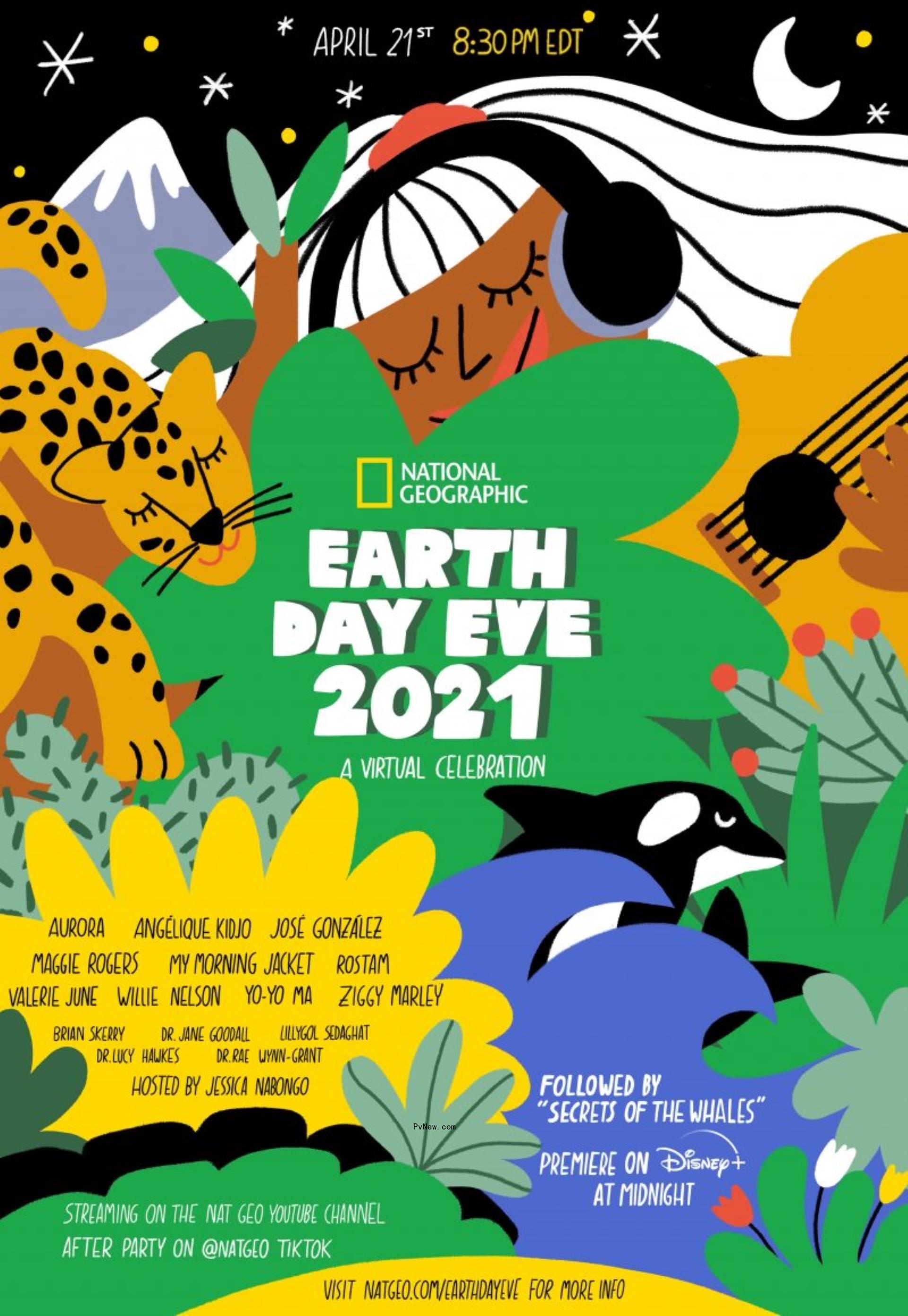 Nat Geo’s Earth Day Eve Celebration to Feature Willie Nelson, Maggie Rogers, Valerie June, Ziggy Marley