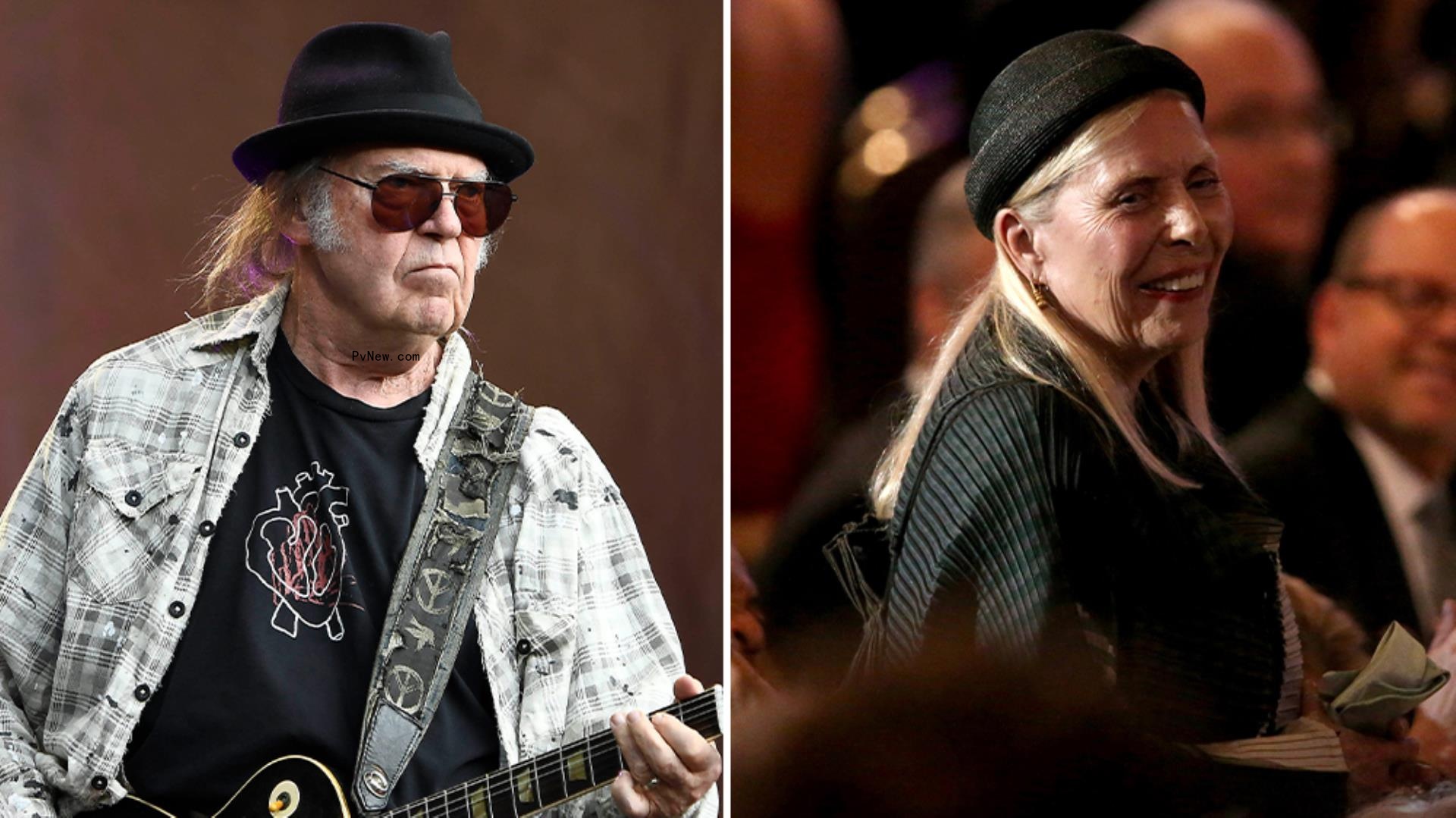 Neil Young and Joni Mitchell Put Protest Over Profit
