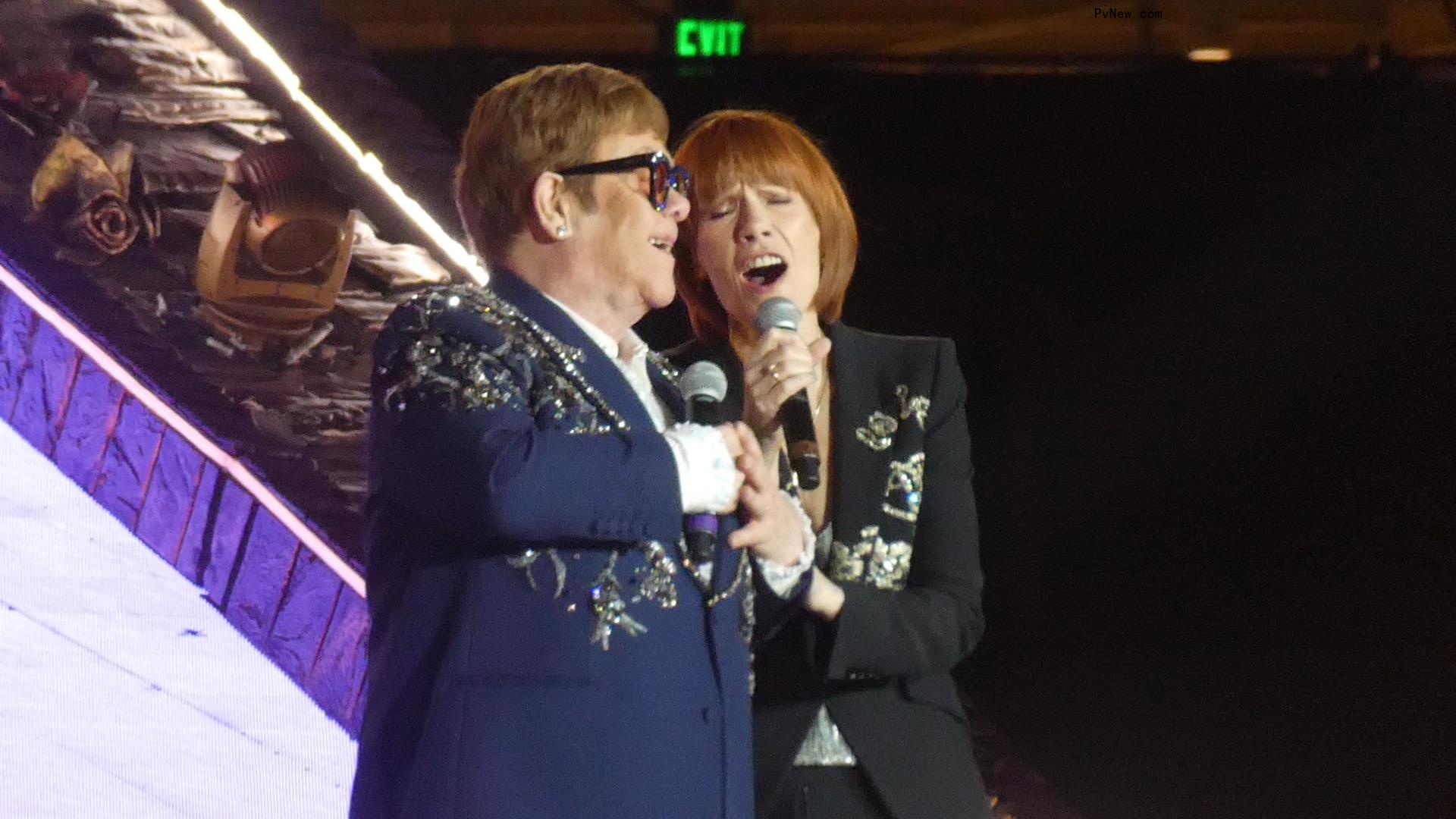 Elton John, Dua Lipa, Brandi Carlile and Kiki Dee Rock Dodger Stadium for Sir Elton’s U.S. Tour Farewell