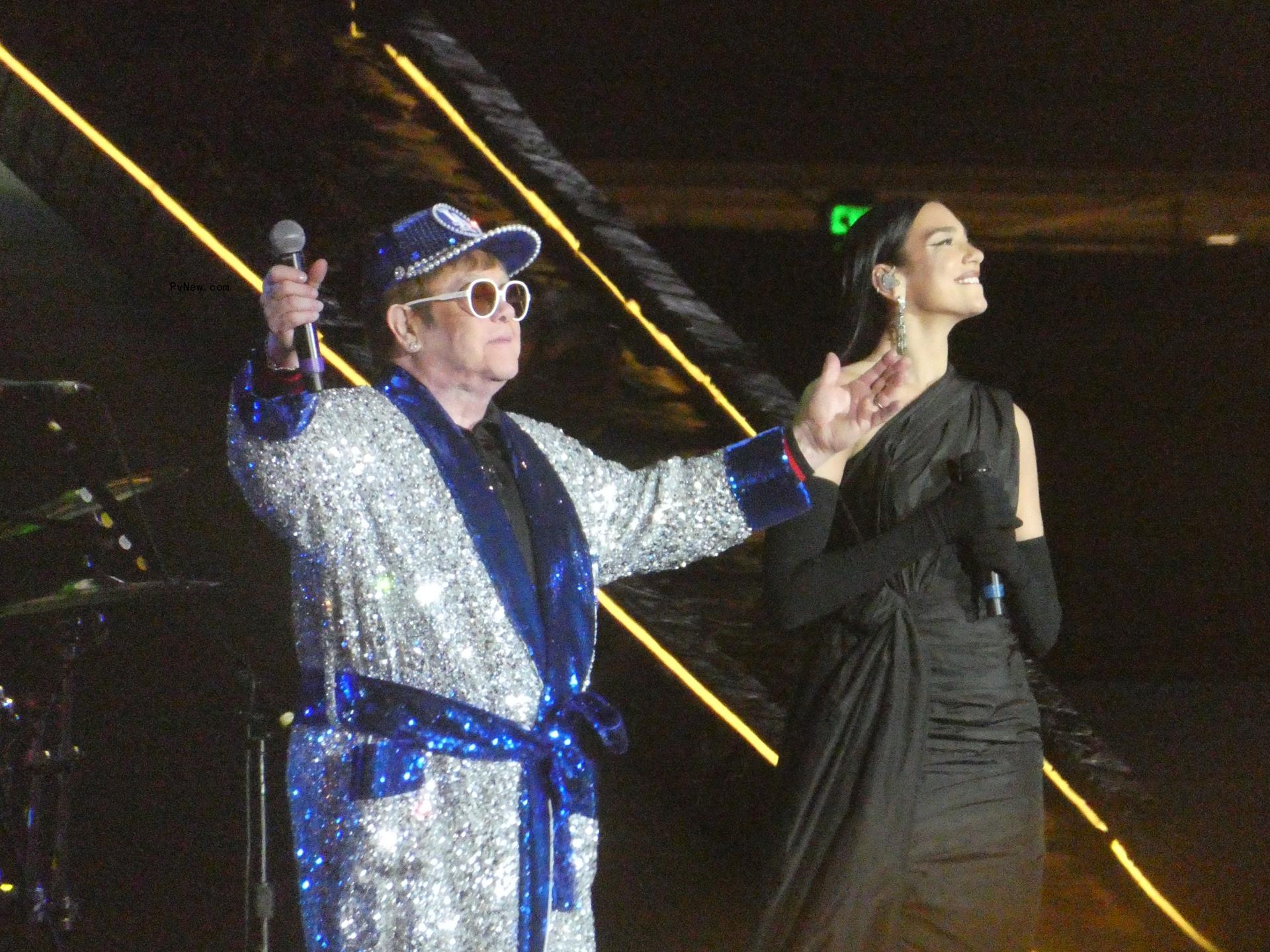 Elton John, Dua Lipa, Brandi Carlile and Kiki Dee Rock Dodger Stadium for Sir Elton’s U.S. Tour Farewell