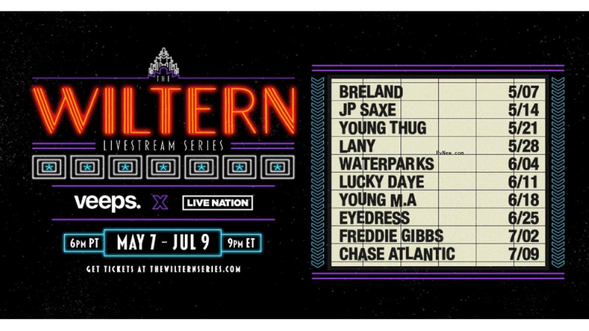 Live Nation and Veeps to Set Up 60+ Major Venues for Livestreaming