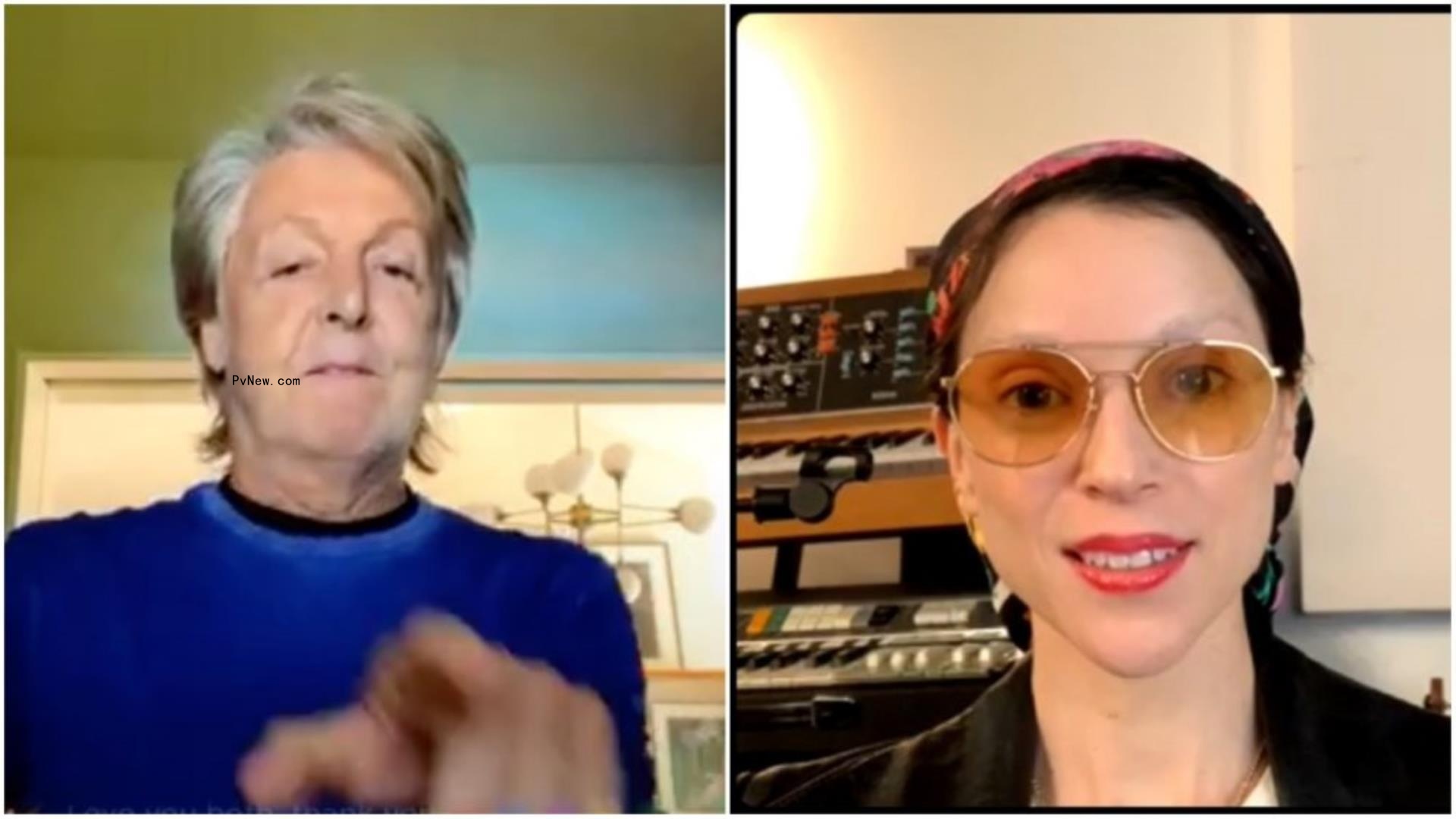 Paul McCartney and St. Vincent Talk One-Man and One-Woman Bands — and Beatles — on Instagram