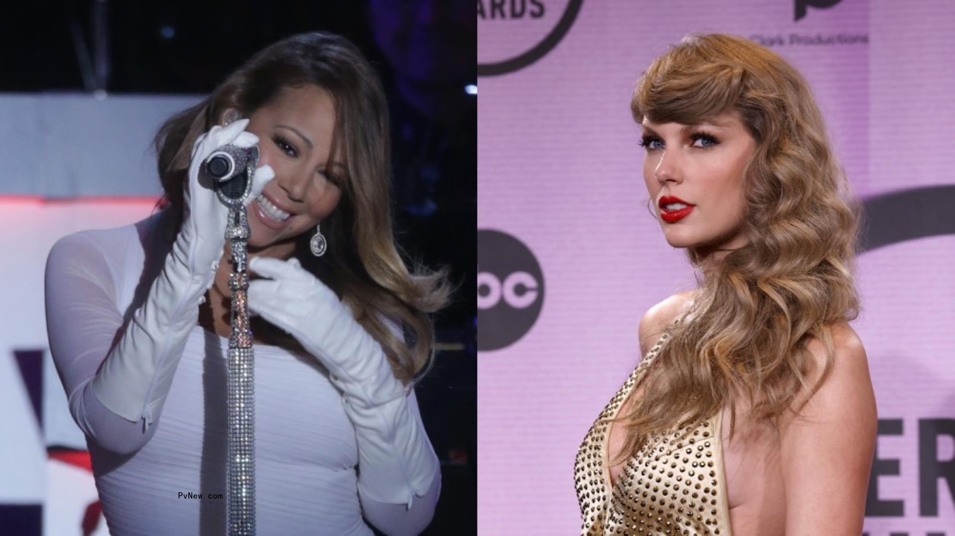 Taylor Swift Holds Steady Ahead of Holiday Streaming Boost as Mariah Carey’s ‘All I Want For Christmas’ Struts to No. 2 on So<i></i>ngs Chart