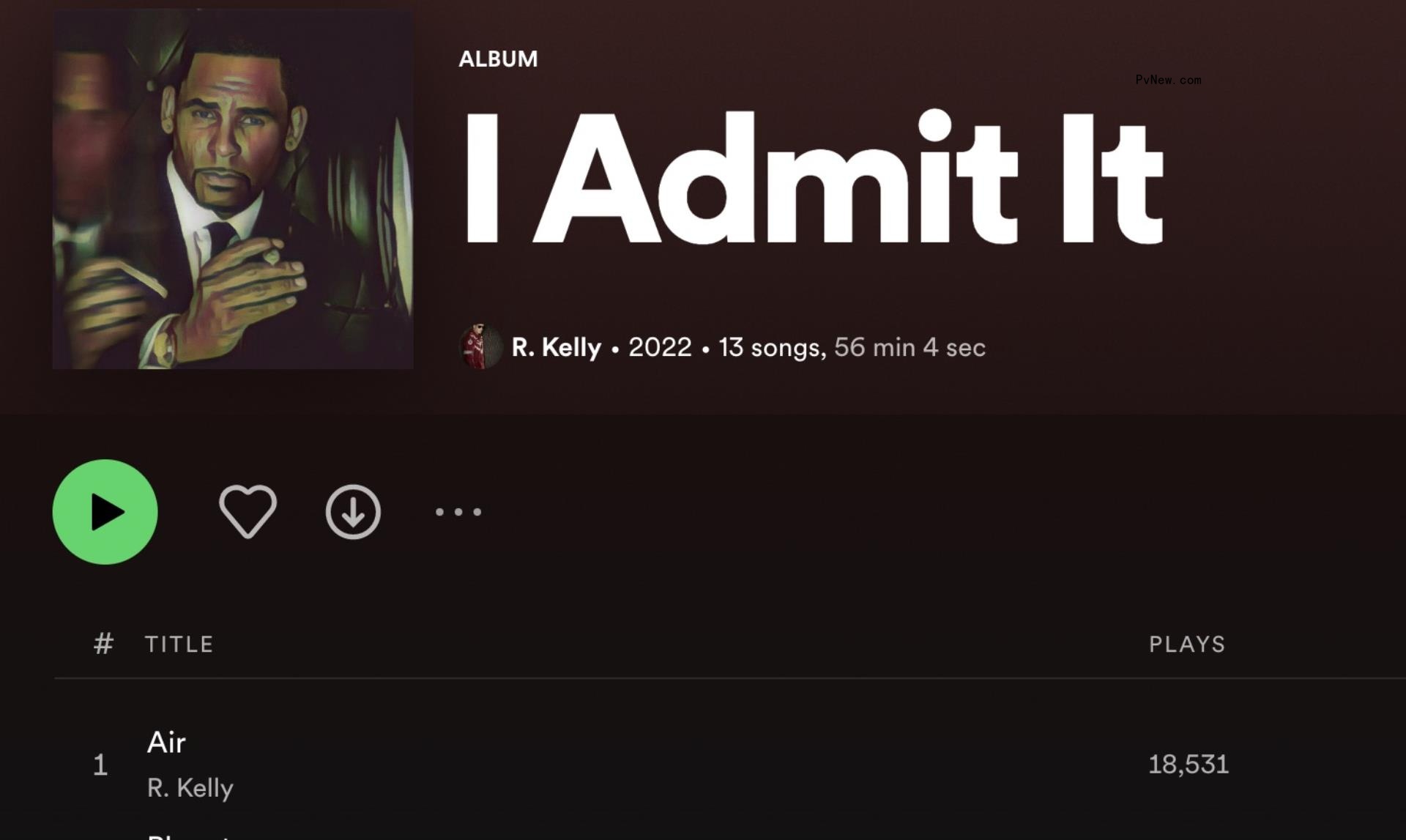 New R. Kelly Album, ‘I Admit,’ Is a Bootleg — Not an Official Release, Sony Rep /con<i></i>firm/is