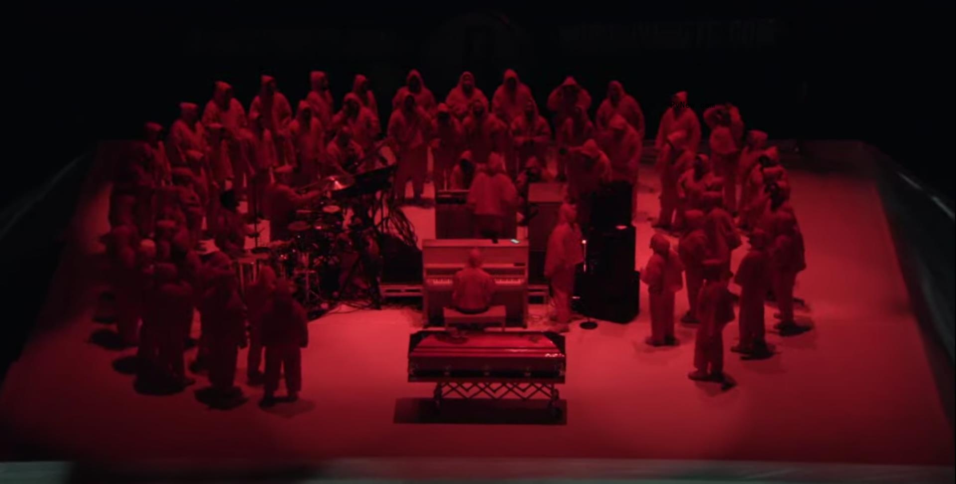 Kanye West and the Sunday Service Choir Perform at DMX’s Memorial