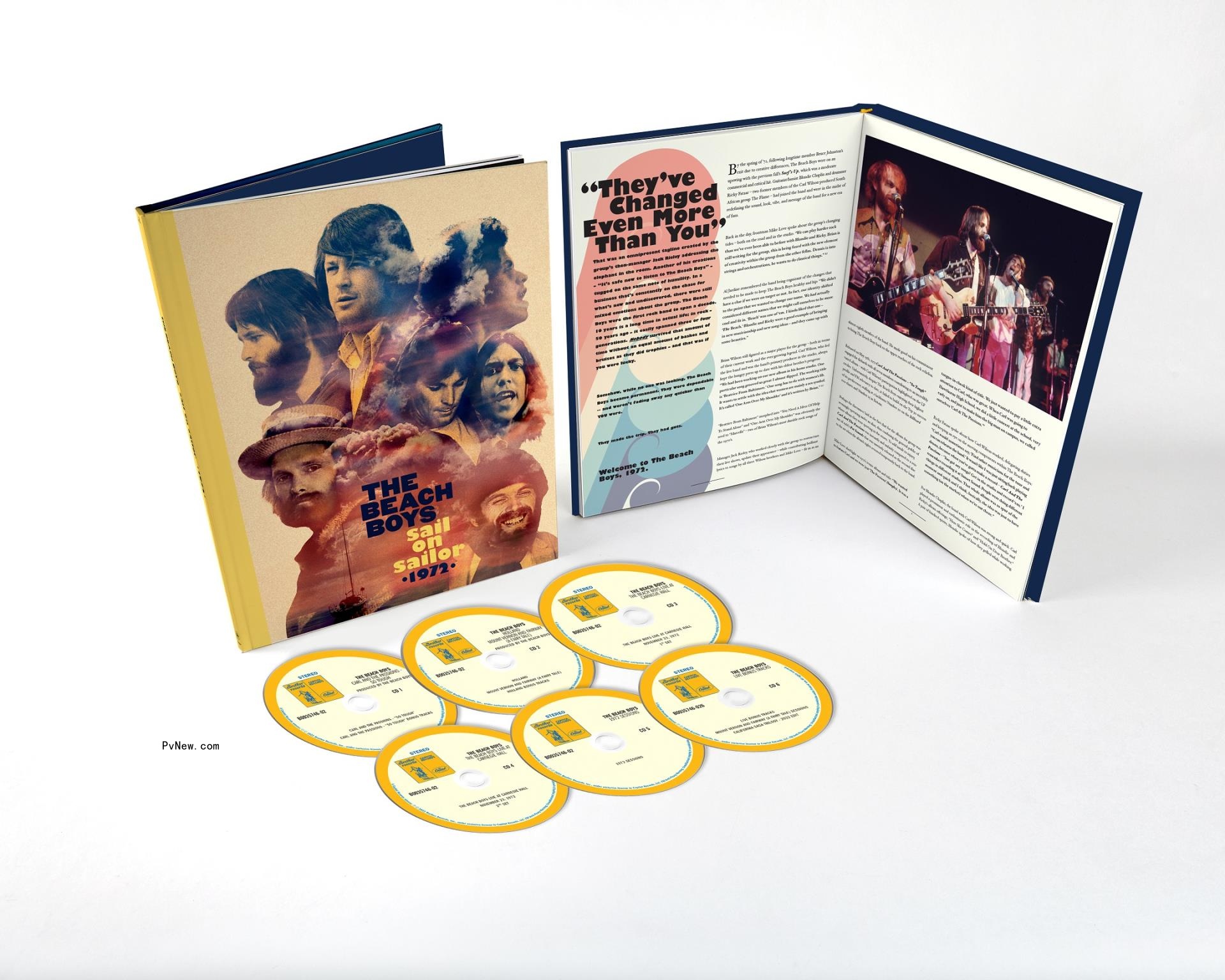Beach Boys Look Back at Band’s Early-‘70s Shift Toward FM Rock in New ’Sail On Sailor’ Collection