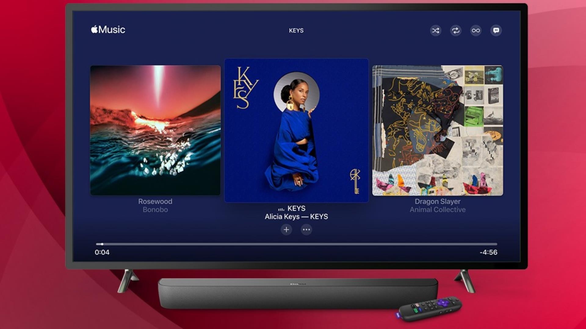Roku Adds Apple Music to Streaming Platforms