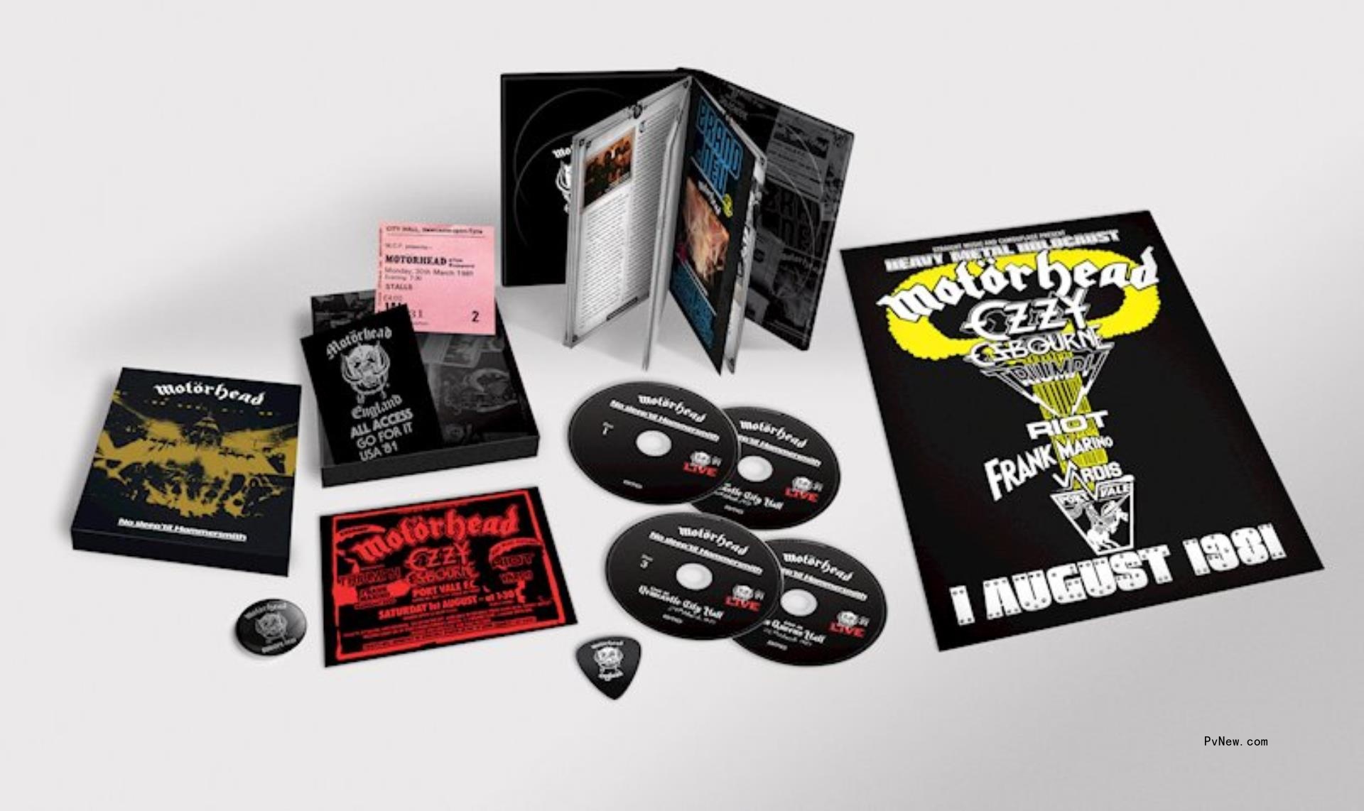 Motorhead’s Legendary ‘No Sleep ‘Til Hammersmith’ to Get Deluxe 40th Anniversary Boxed Set Treatment