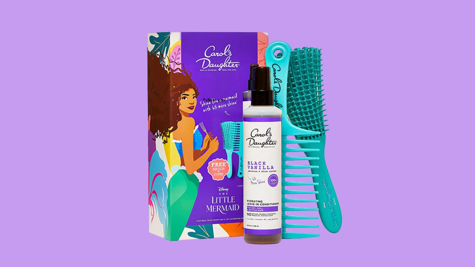 This Limited-Edition ‘Little Mermaid’ Haircare Set Is Made for Curly, Textured Hair
