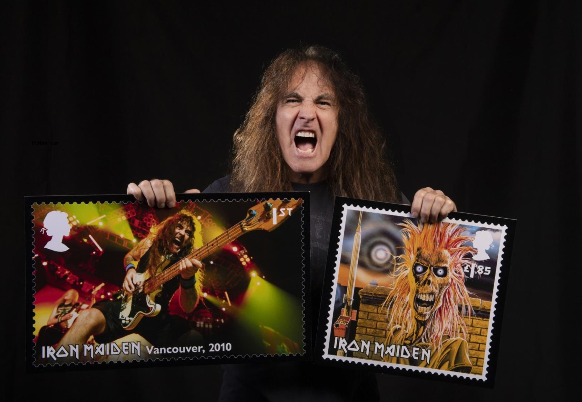 Iron Maiden to Be Ho<i></i>nored With Official Royal Mail Stamps