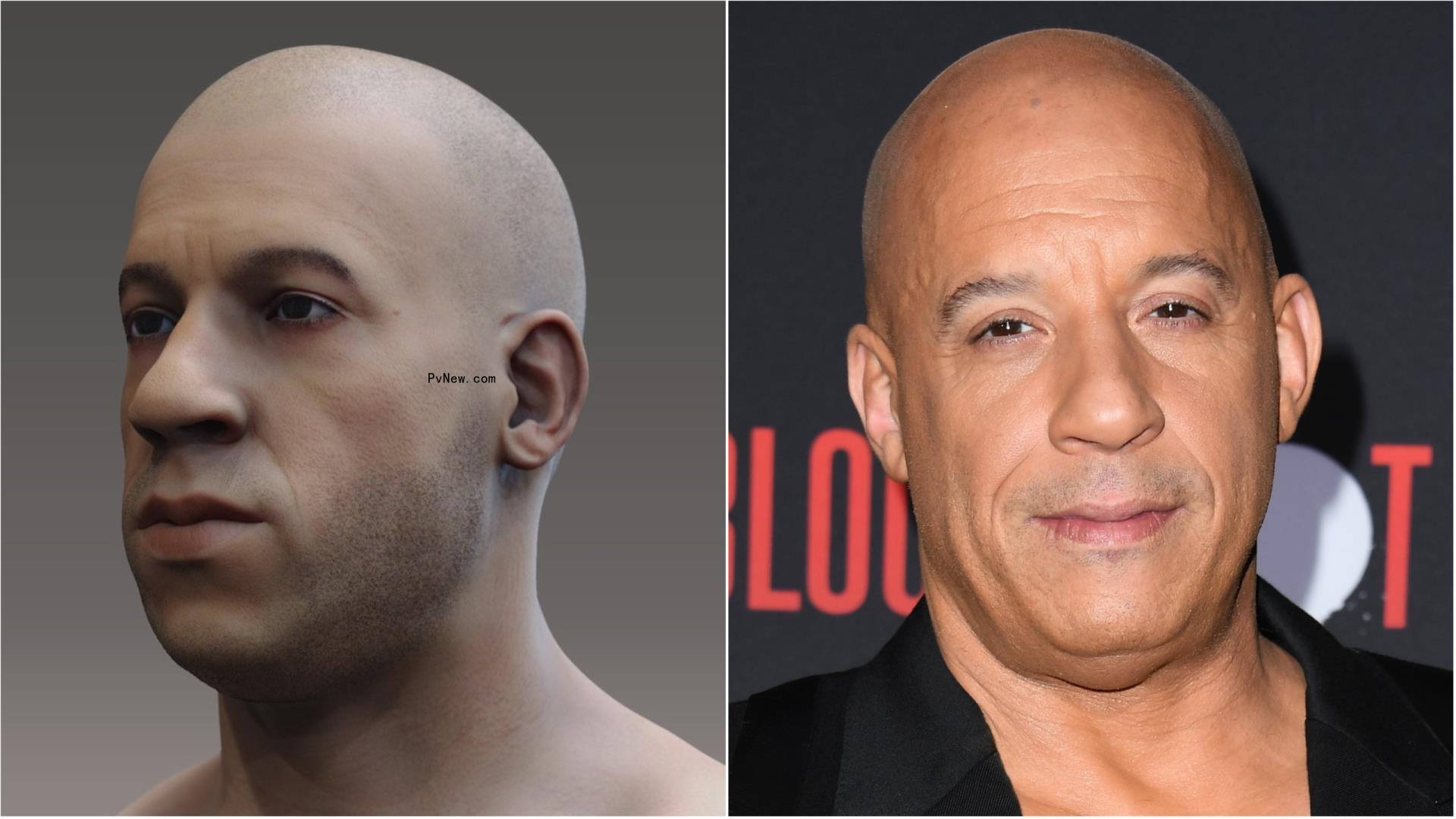 Vin Diesel, First Human Created by God? Meme Tweet of ‘Adam’ 3D Model Goes Viral
