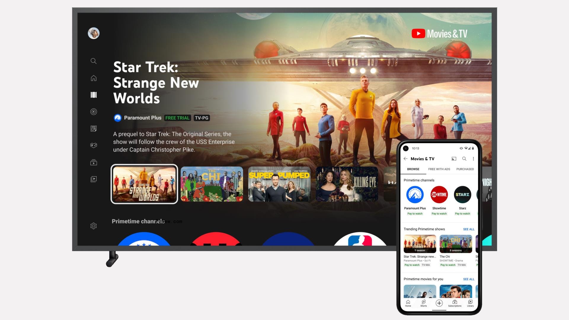 YouTube Is Reselling Subs<i></i>criptions to 34 Streaming Services, Including Paramount+ and Showtime