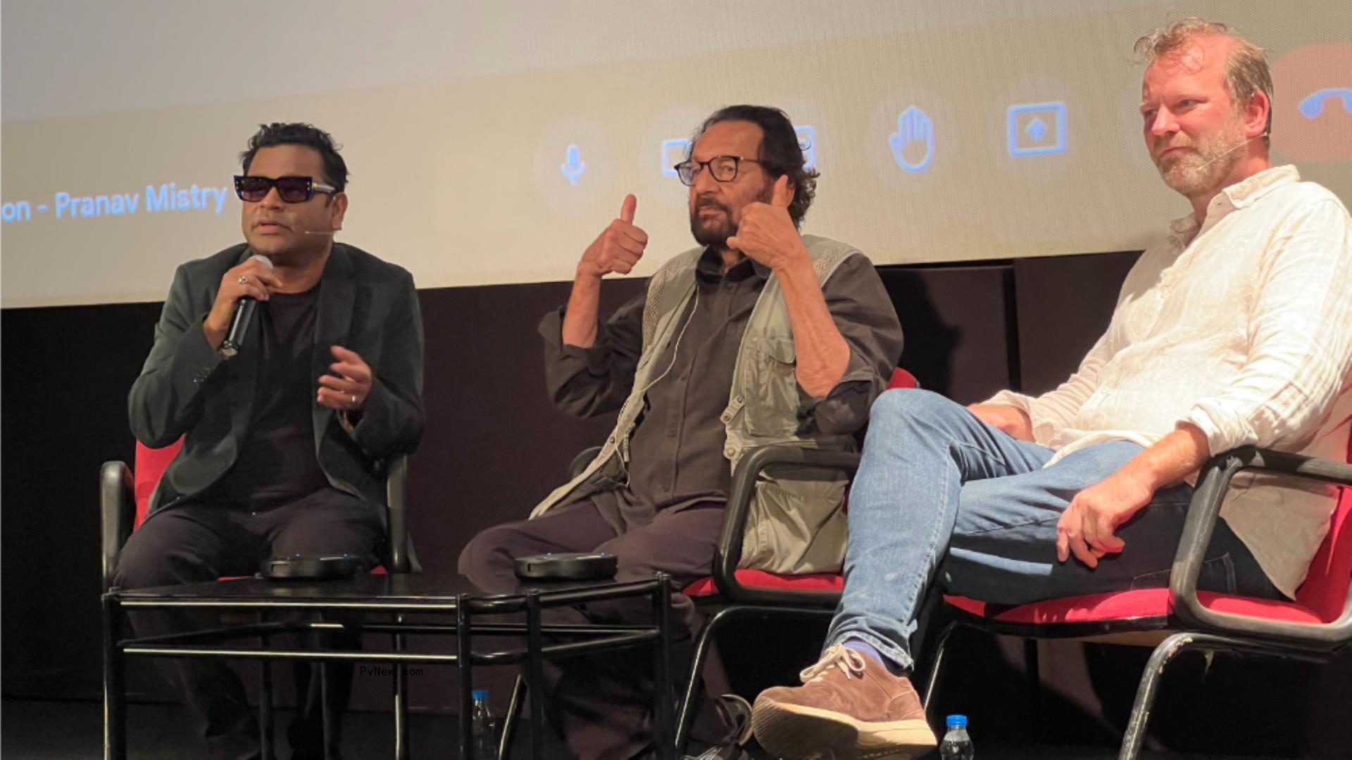 A.R. Rahman, Shekhar Kapur Talk me<i></i>taverse, VR and AI Collaboration at Goa Festival