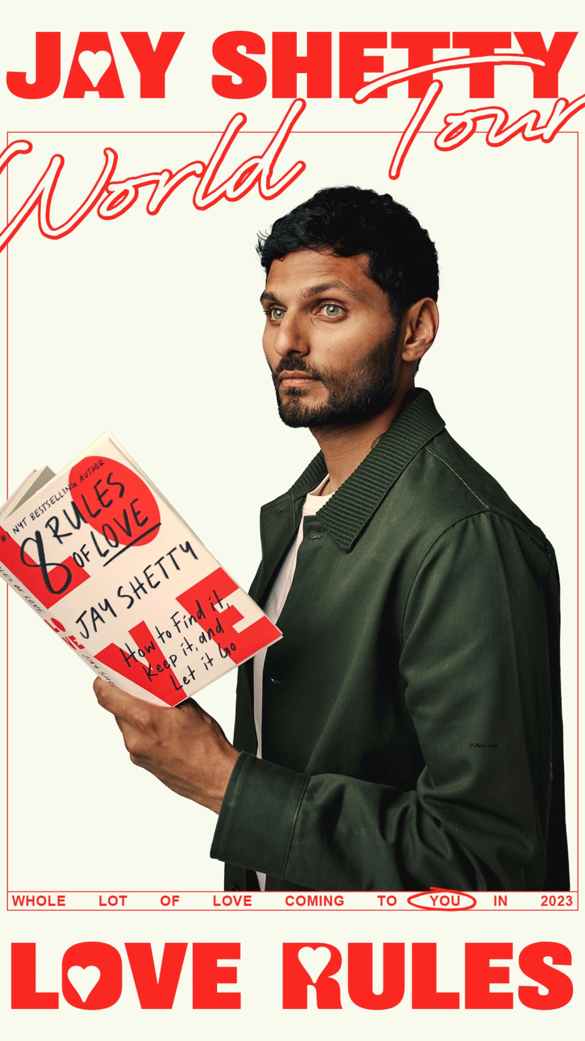 Jay Shetty Announces Inaugural World Tour
