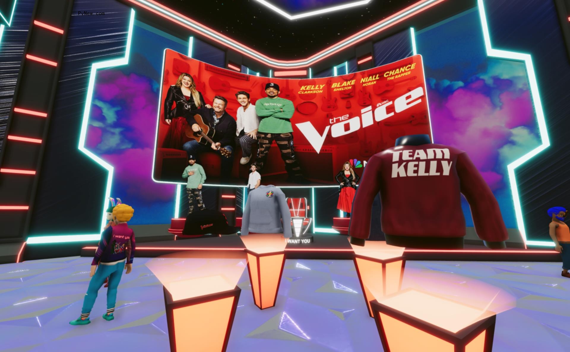 ‘The Voice’ Free me<i></i>taverse Experience Will Let Fans Compete in Virtual Music Battles, Win Prizes and More