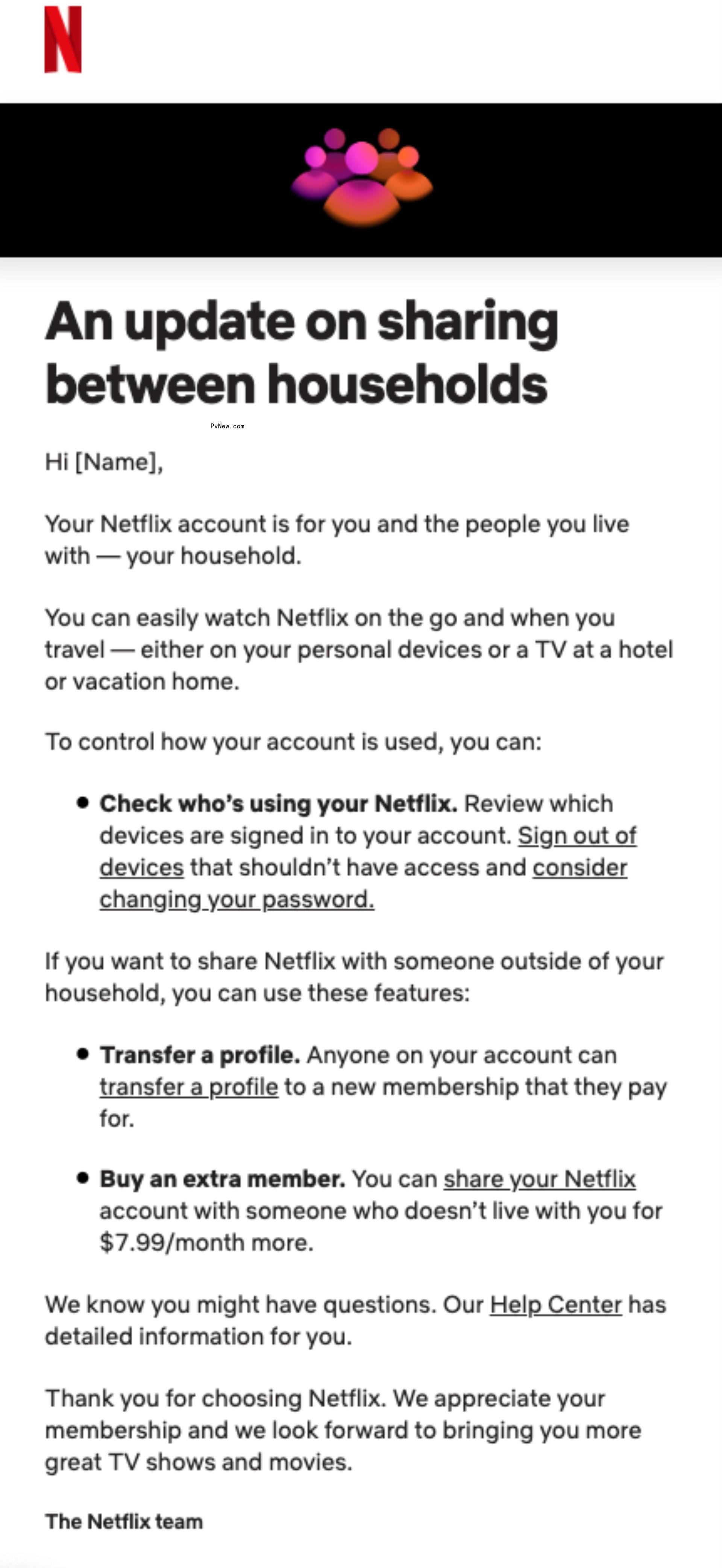 Netflix Launches Paid Sharing in U.S., Will Start Blocking Users With Unauthorized Passwords