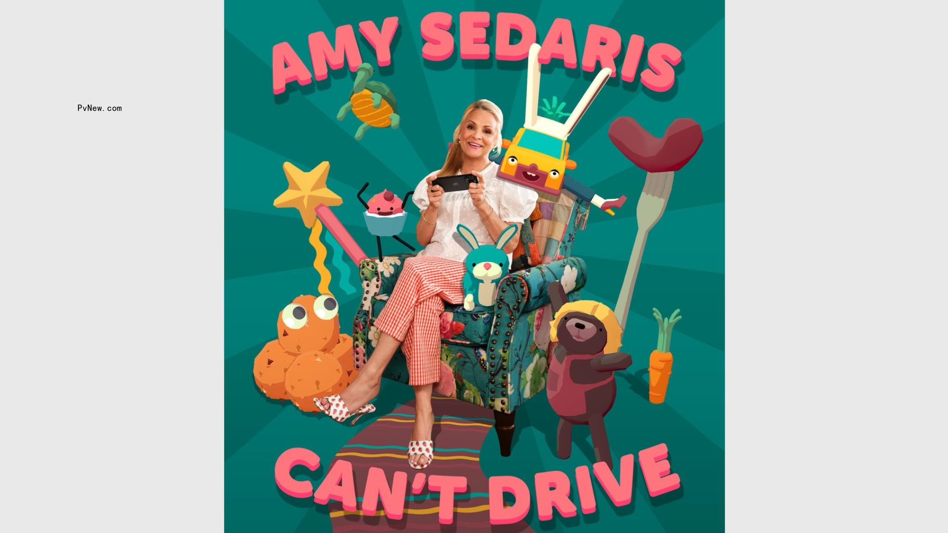 Why Amy Sedaris, Who Can’t Drive and Doesn’t Play Games, Made a Racing Level for Apple Arcade’s ‘What the Car?’