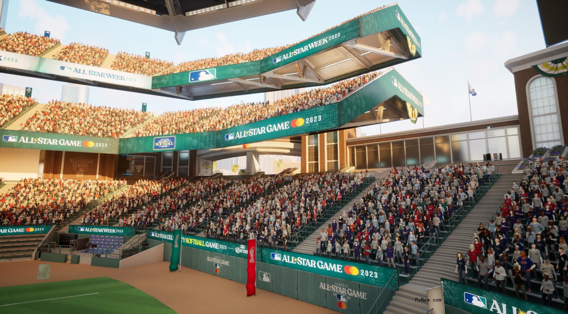 MLB Launches Virtual Ballpark Wher<i></i>e Fans Can Interact With Each Other, Watch Celeb Softball Game Featuring JoJo Siwa, Adam Devine and More