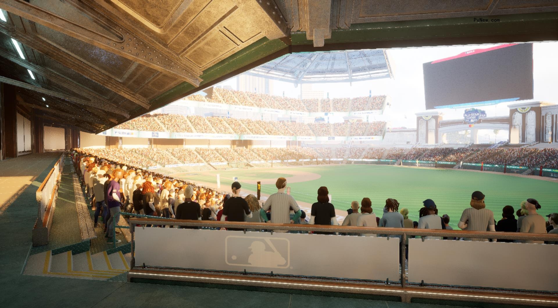 MLB Launches Virtual Ballpark Wher<i></i>e Fans Can Interact With Each Other, Watch Celeb Softball Game Featuring JoJo Siwa, Adam Devine and More
