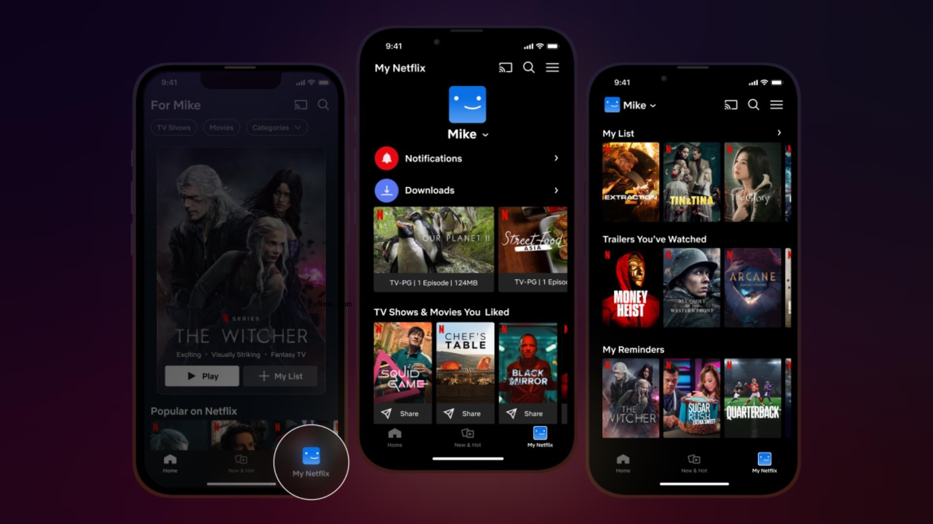 Netflix Introduces ‘My Netflix’ Tab on Mobile Apps, Which Co<i></i>nsolidates Downloads, Watch List, Reminders and More
