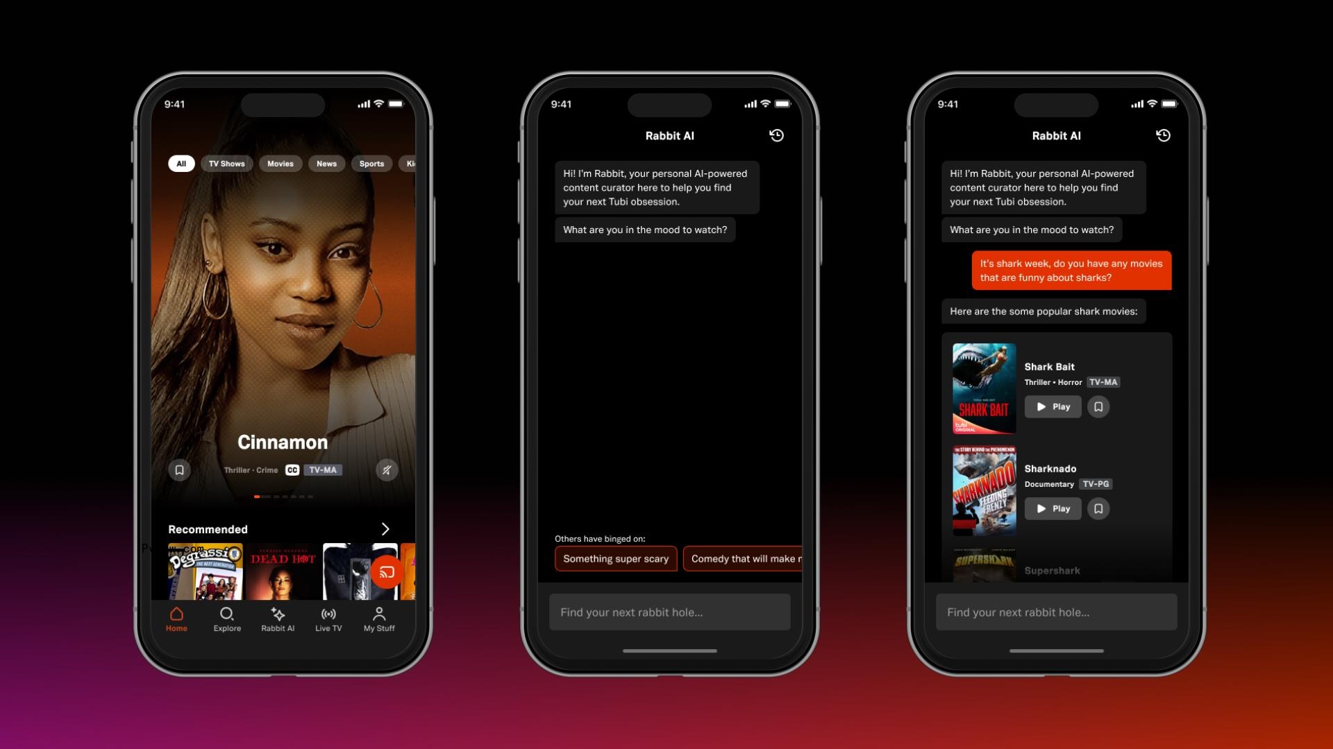 Fox’s Tubi Goes Down ChatGPT Rabbit Hole With New AI-Powered Recommendations