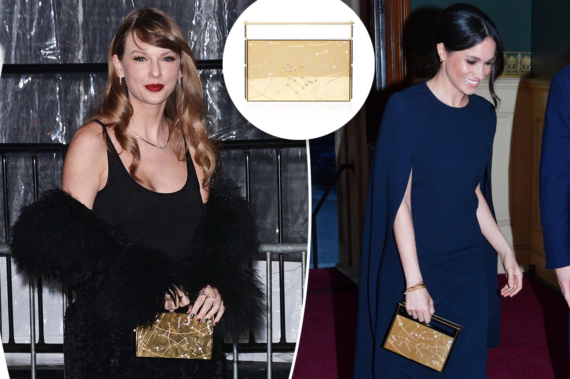Taylor Swift and Meghan Markle have this $1,490 zodiac clutch in common