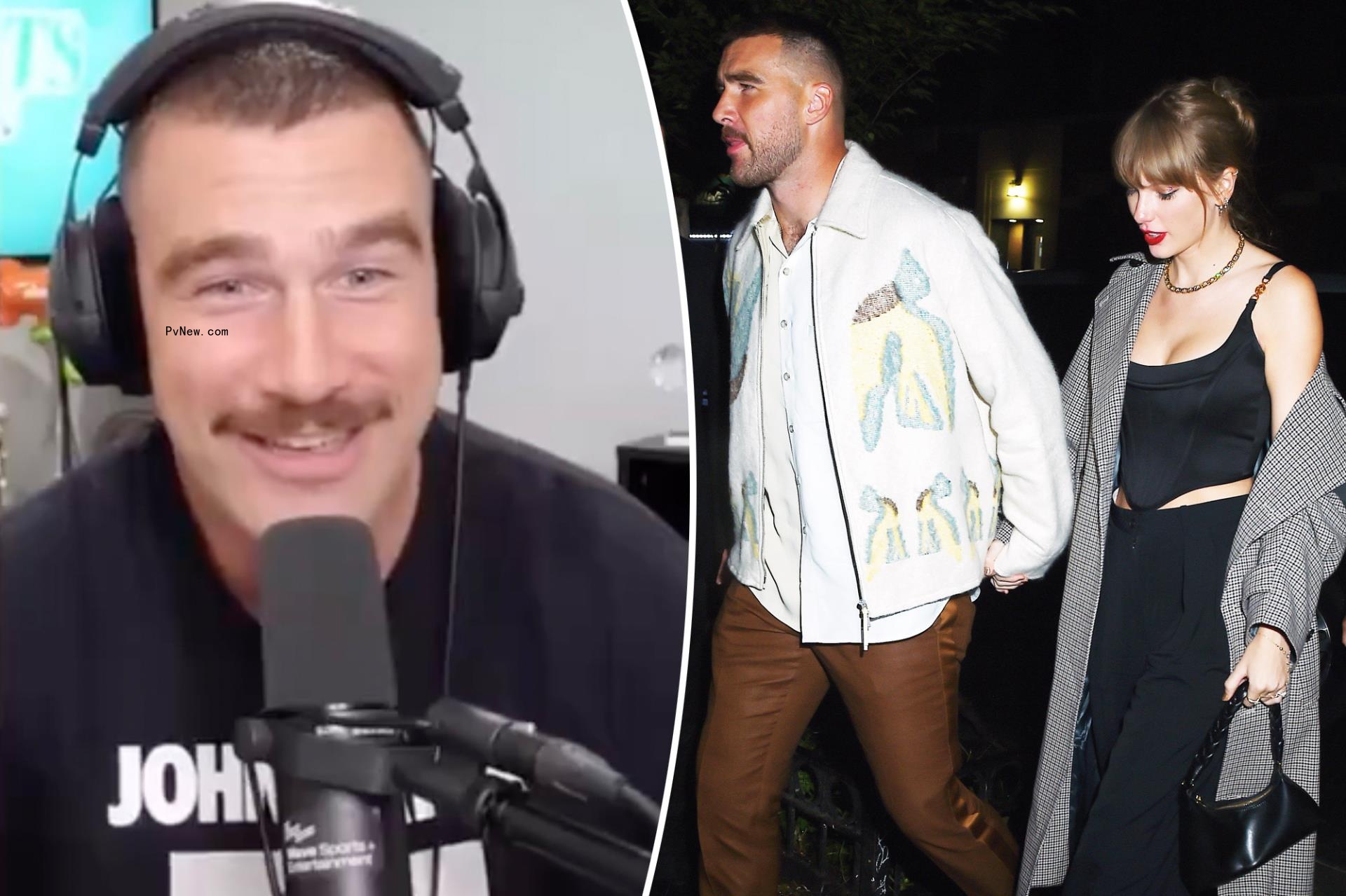 Fans think Travis Kelce tried to ‘throw people off’ with John Mayer shirt when he started dating Taylor Swift