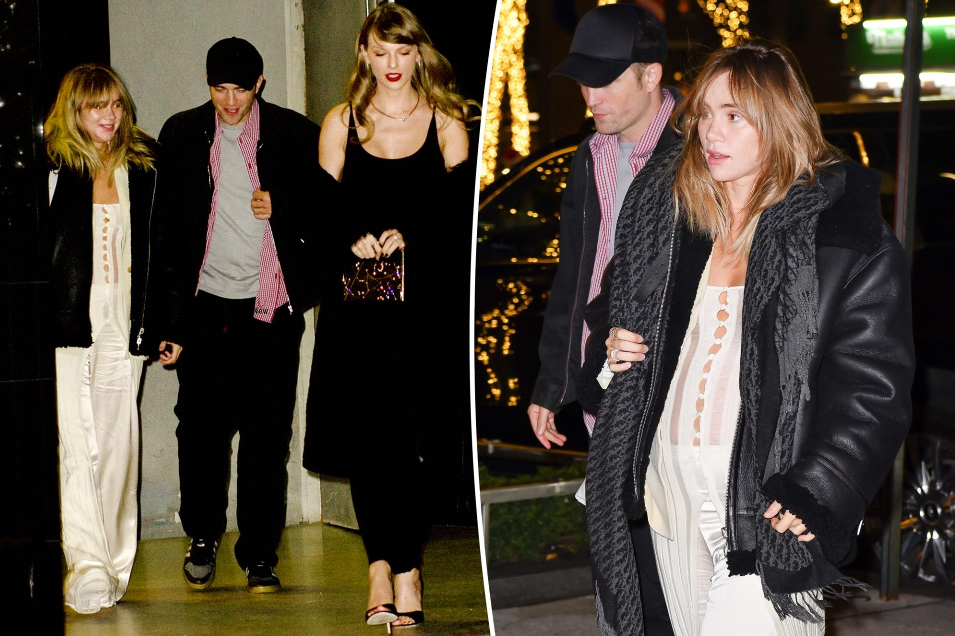 Robert Pattinson, Suki Waterhouse join Taylor Swift in first joint appearance since pregnancy news