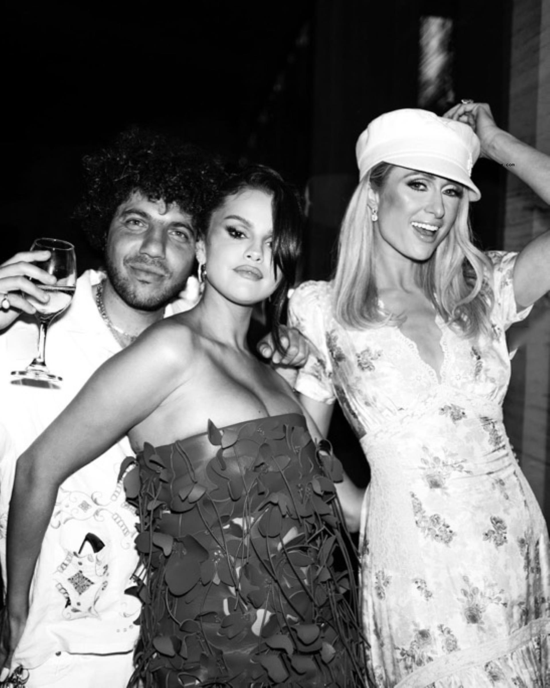 Selena Gomez with Benny Blanco at her 31st birthday