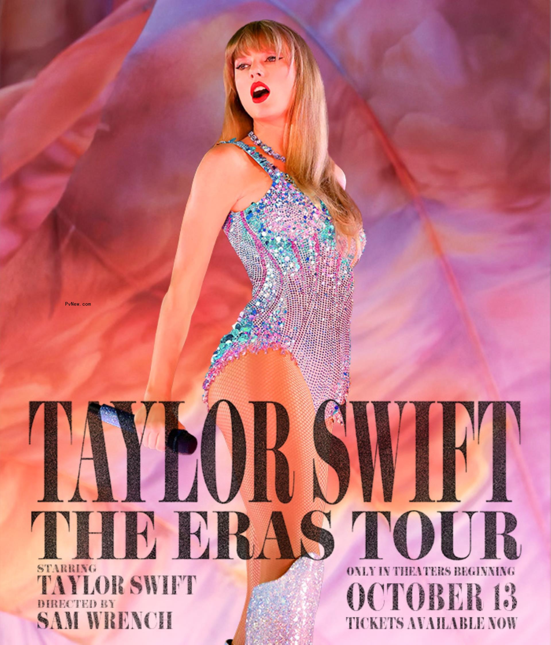 Taylor Swift Co<i></i>ncert Film Will Bring Eras Tour to America’s Movie Theaters in October