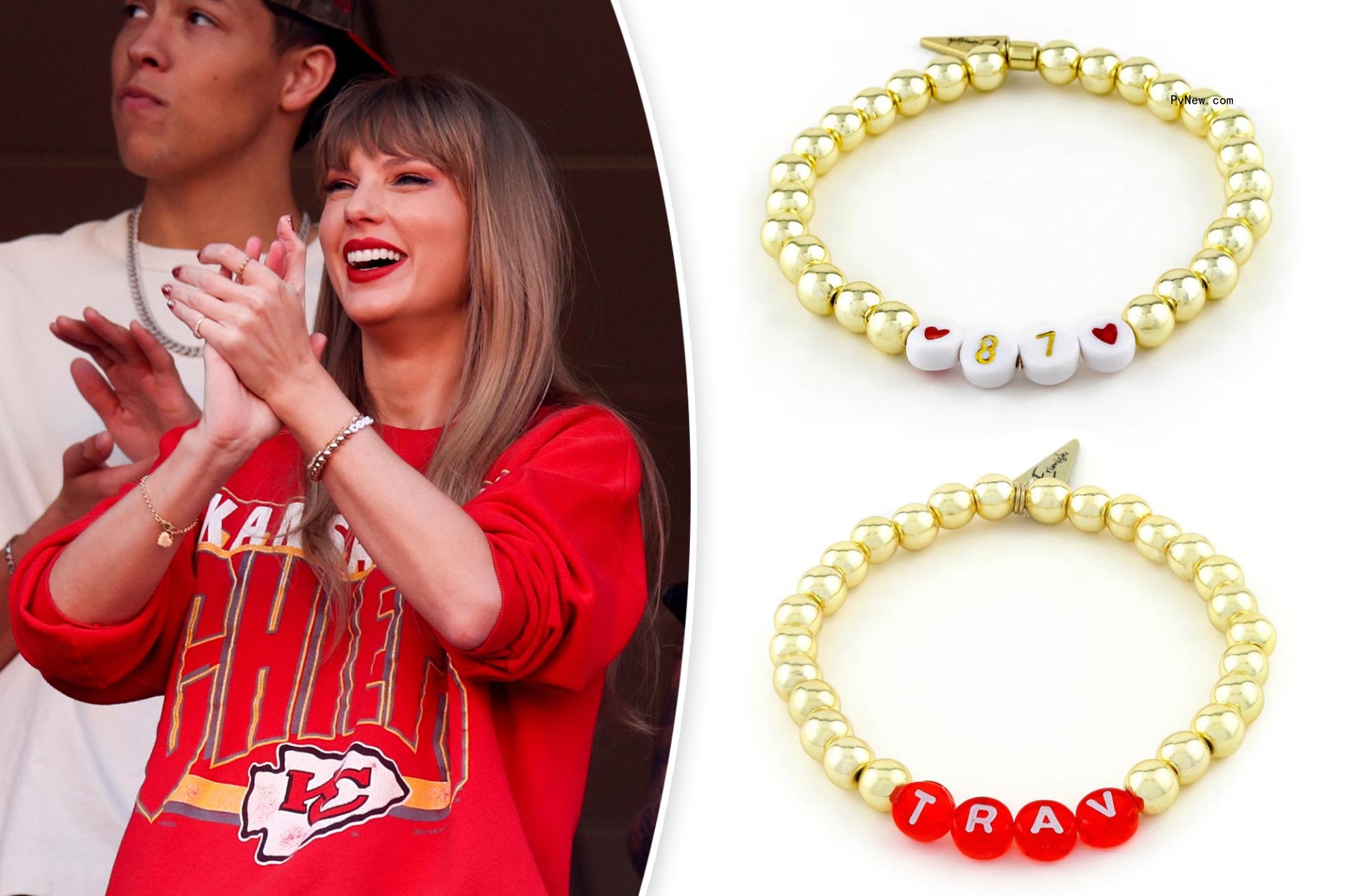Taylor Swift and the whole Kelce family have these friendship bracelets in common