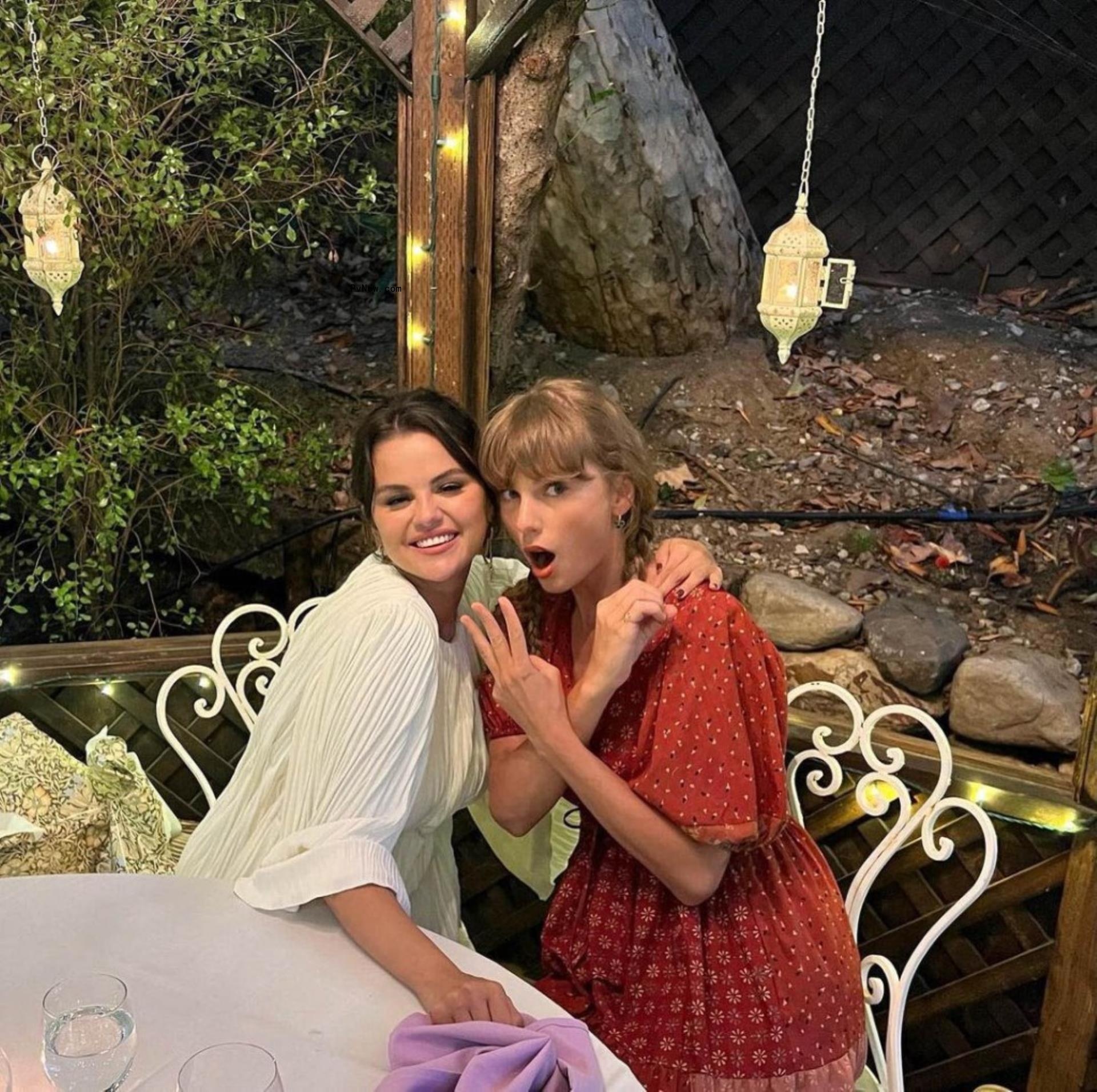 Selena Gomez and Taylor Swift.