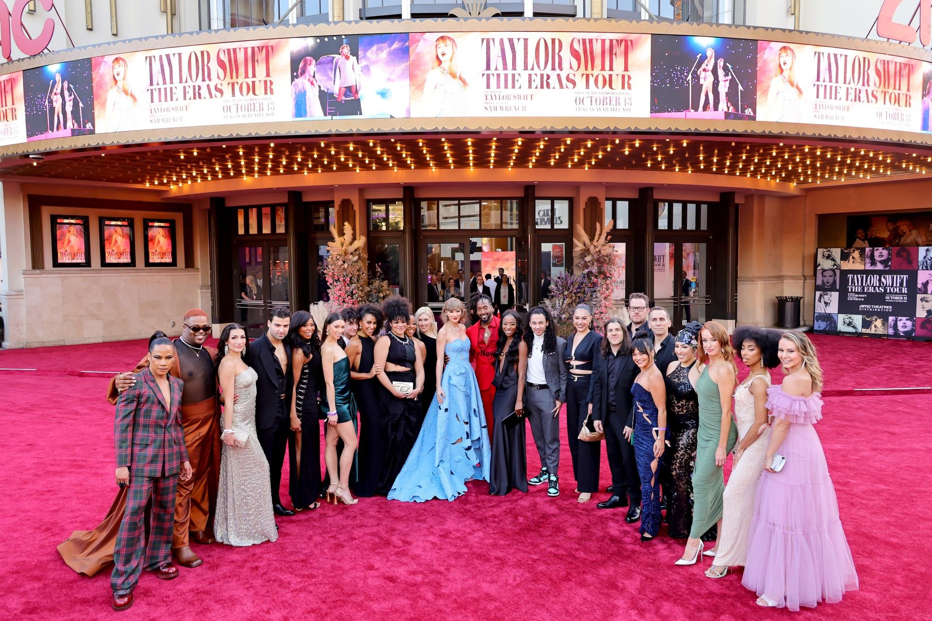 Beyoncé Joins Taylor Swift at ‘Eras Tour’ Film Premiere, Dance Party Closes Out the Show
