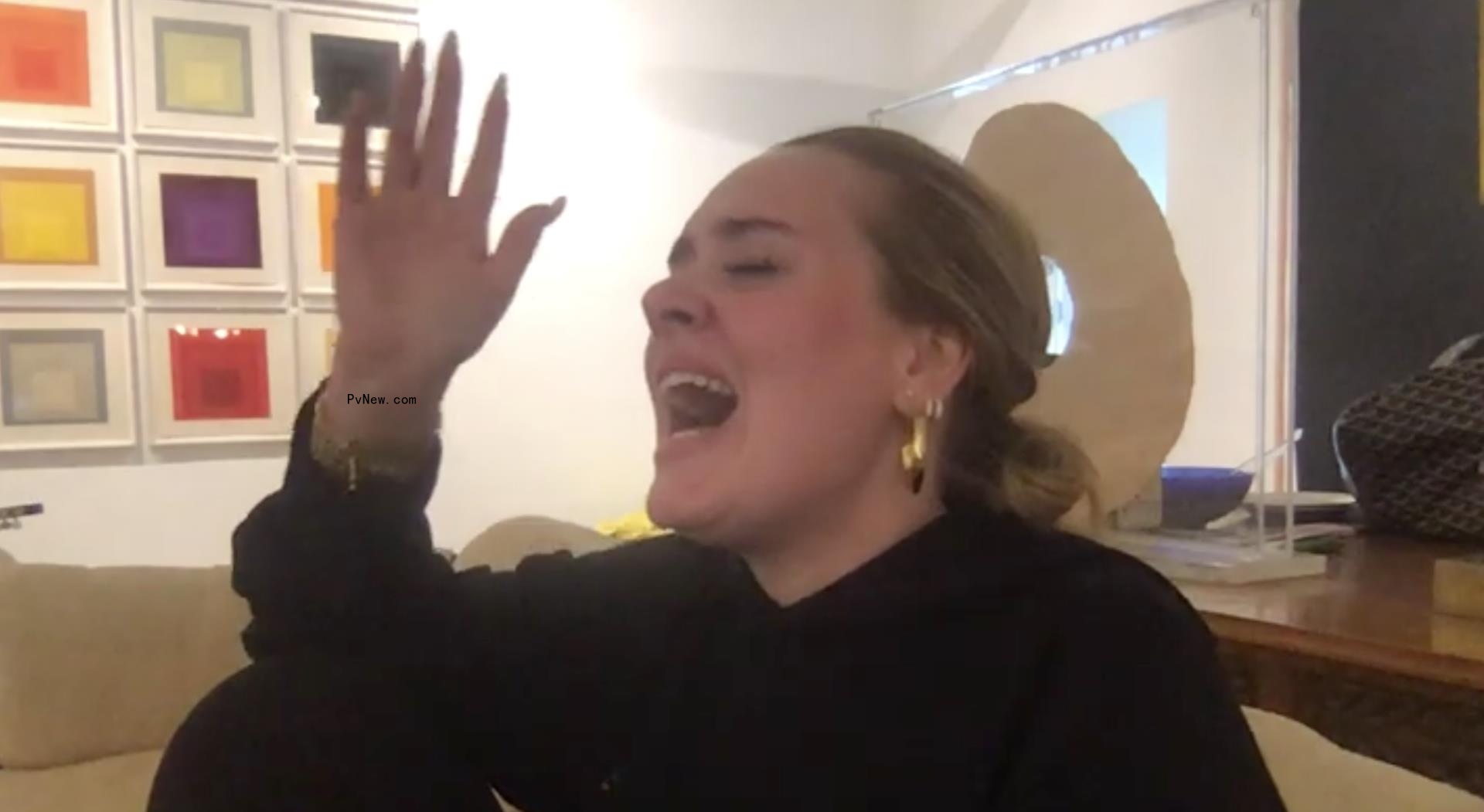 Adele Belts Out New Album’s Vocal Standout, ‘To Be Loved,’ From Her Couch in Social Media Post