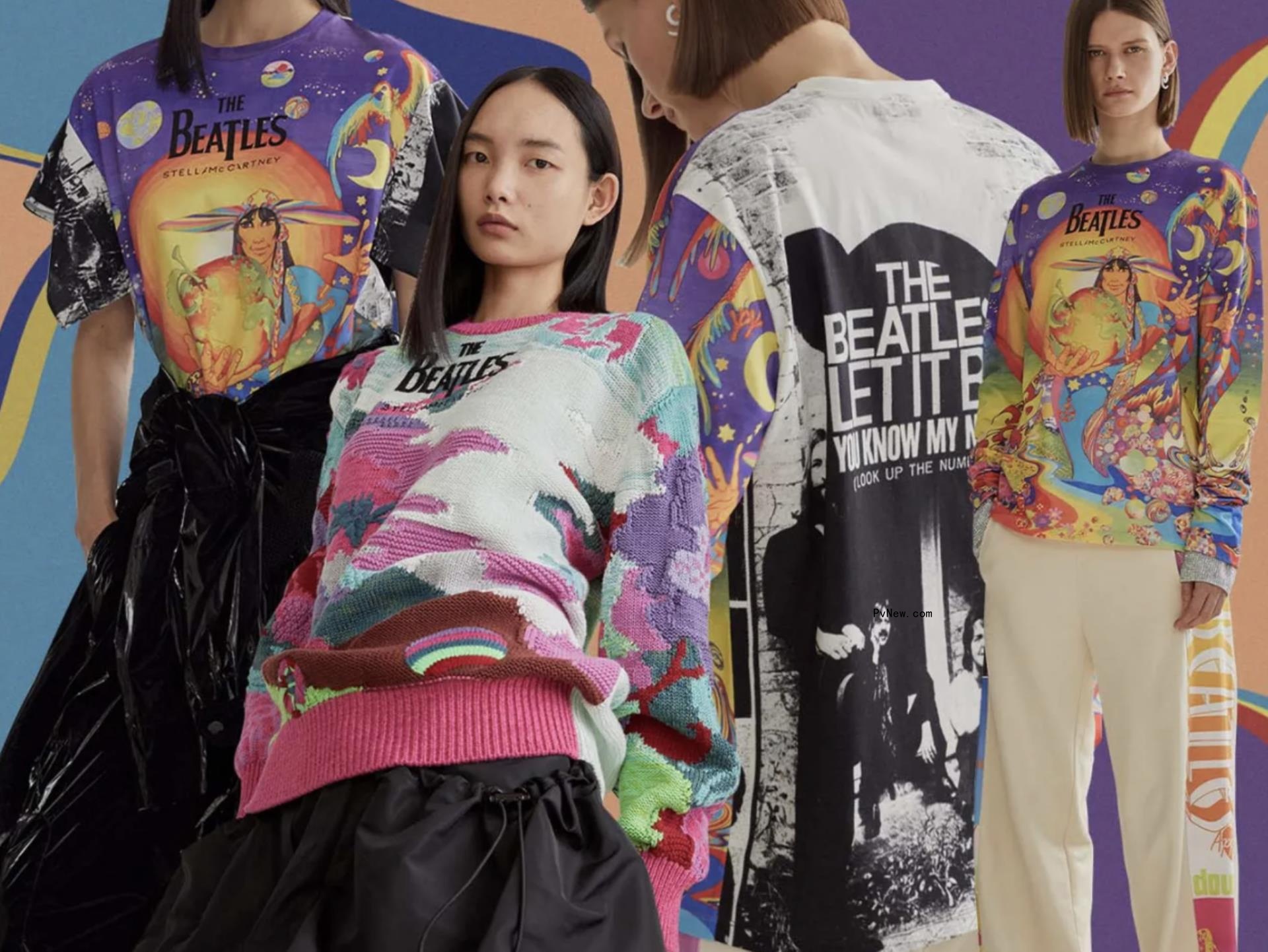 Stella McCartney Releases New Beatles Collection Tied to ‘Get Back’ docu<i></i>mentary