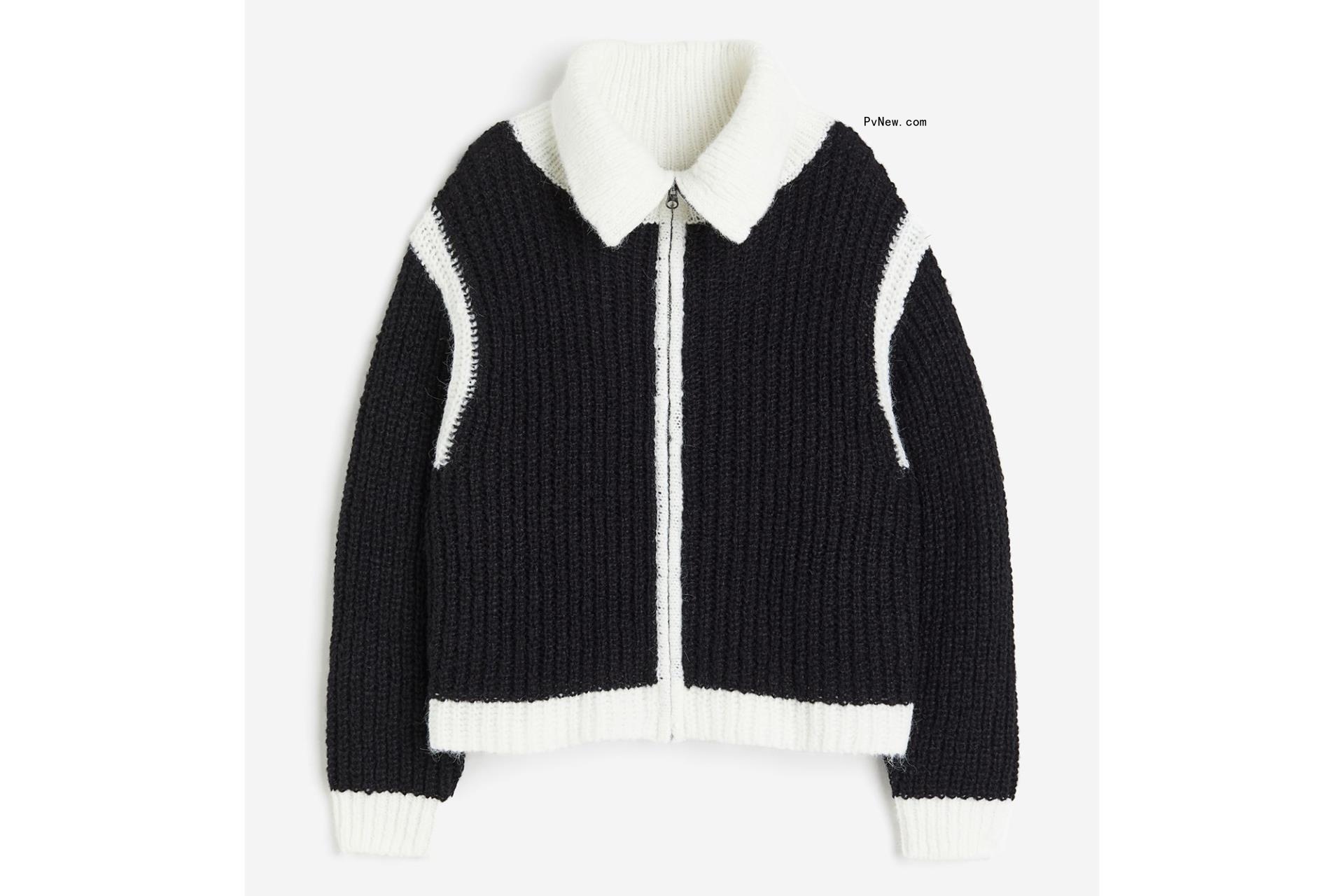H&M Zip-Up Cardigan