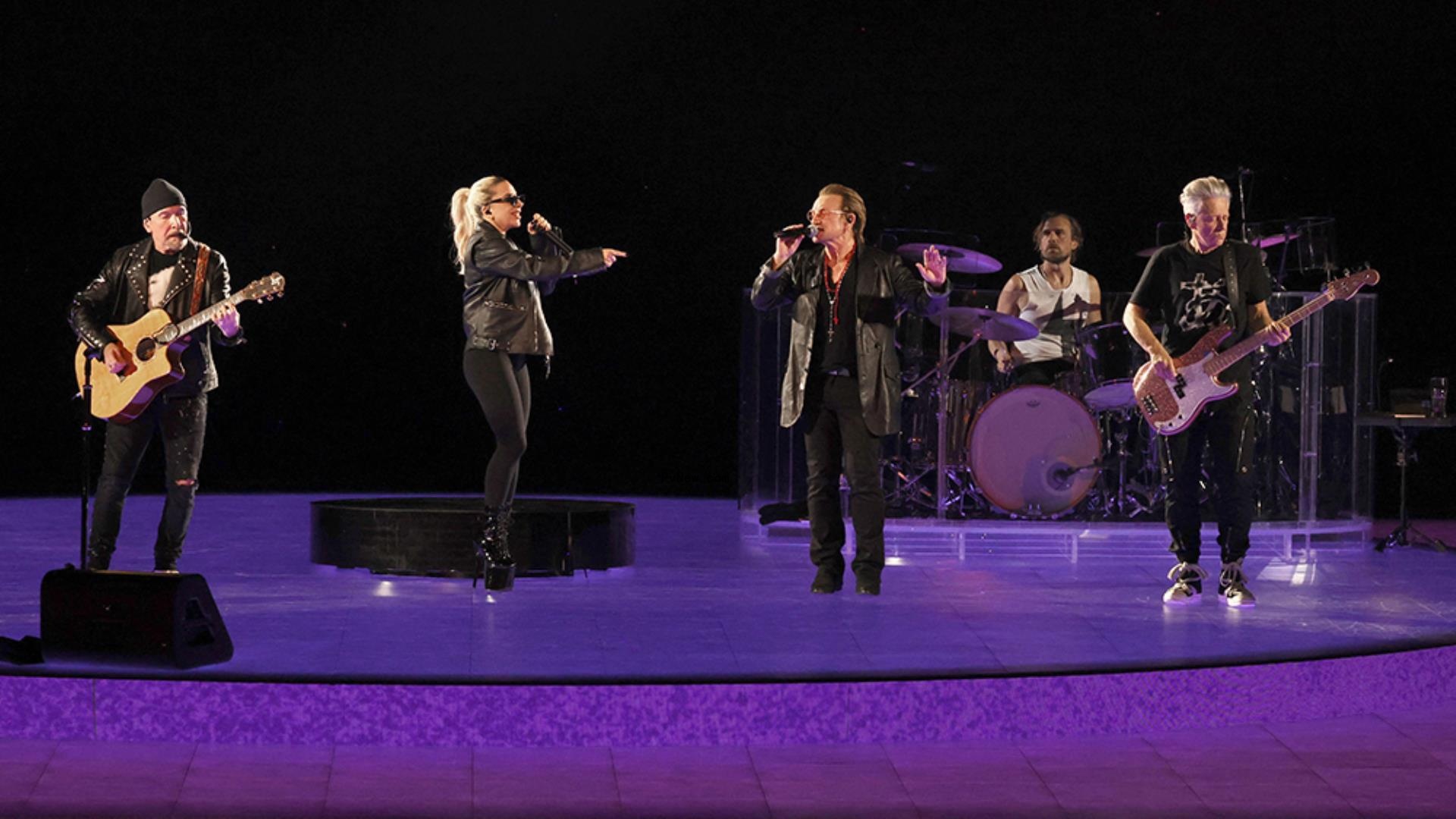 Lady Gaga Joins U2 for ‘Shallow’ and Other Duets at Las Vegas’ Sphere