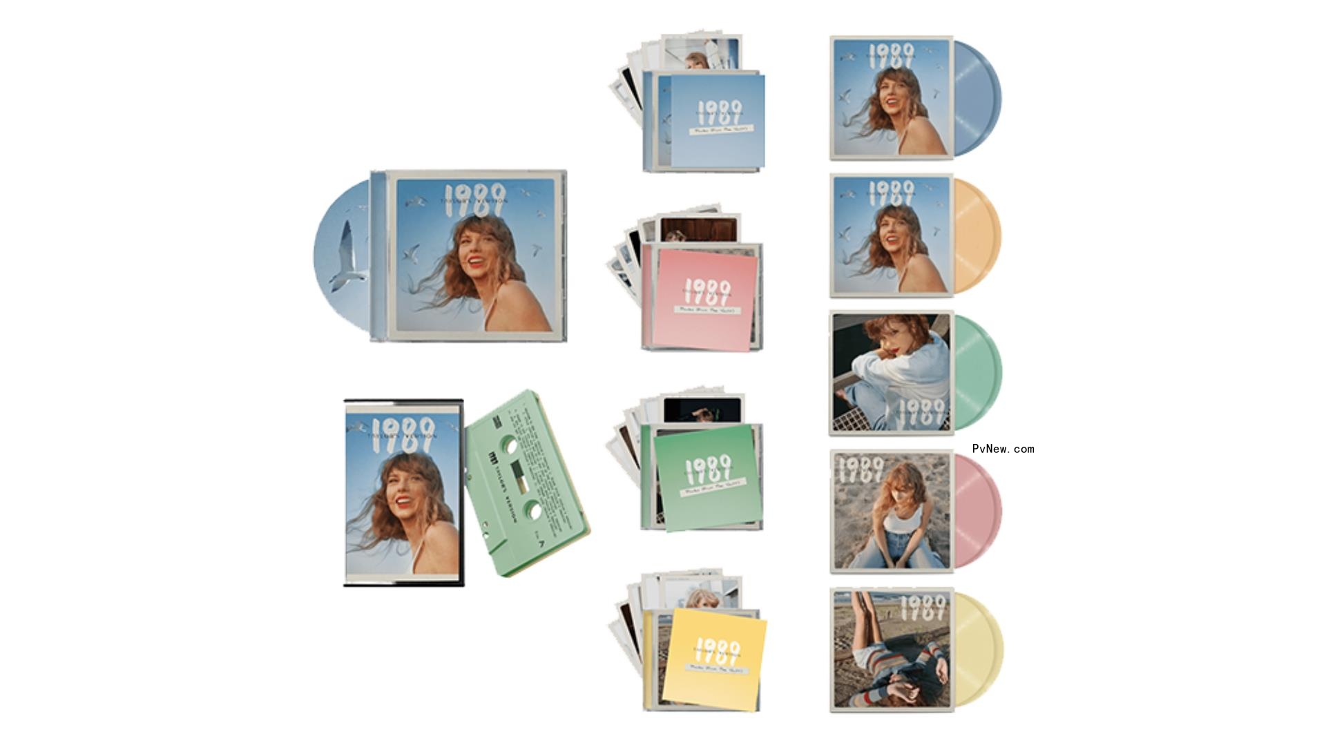 ’1989: (Taylor’s Version)’: Wher<i></i>e to Buy All 11 Special Vinyl and CD Editions