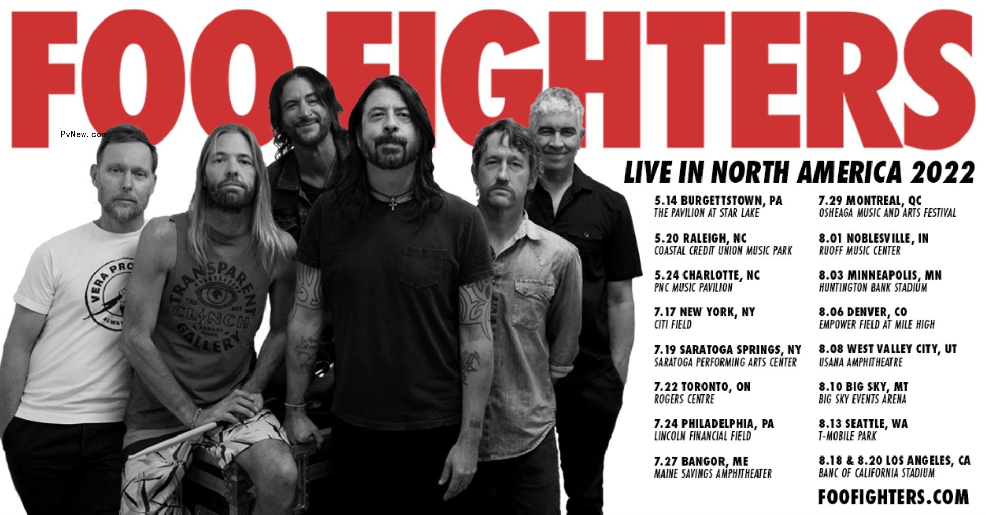 Foo Fighters Unveil 2022 North American Tour Dates